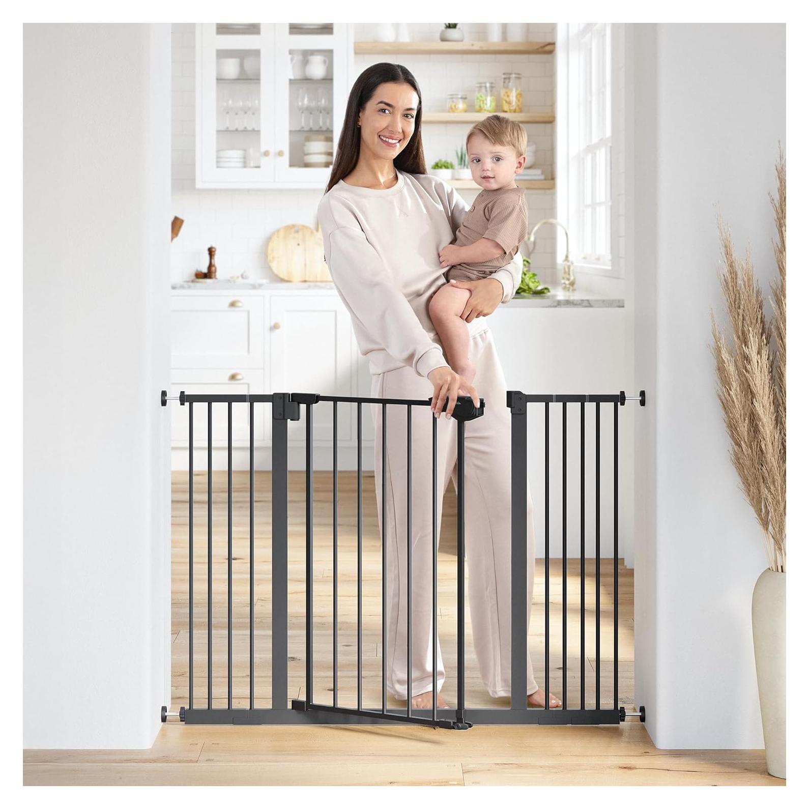 Puerta de Seguridad para Bebés Comfy Cubs Ajustable 81.92 cm