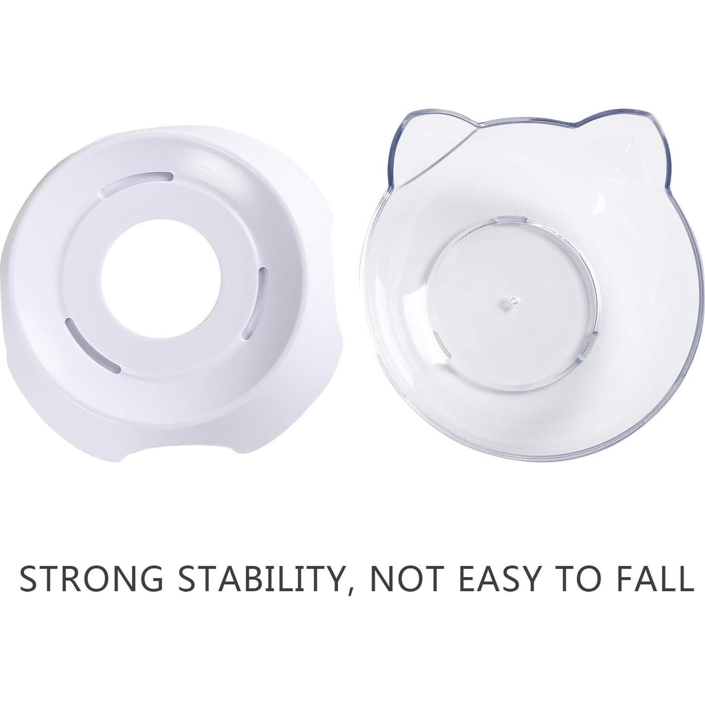 Cuencos Antideslizantes Inclinados MILIFUN para Gato y Perro