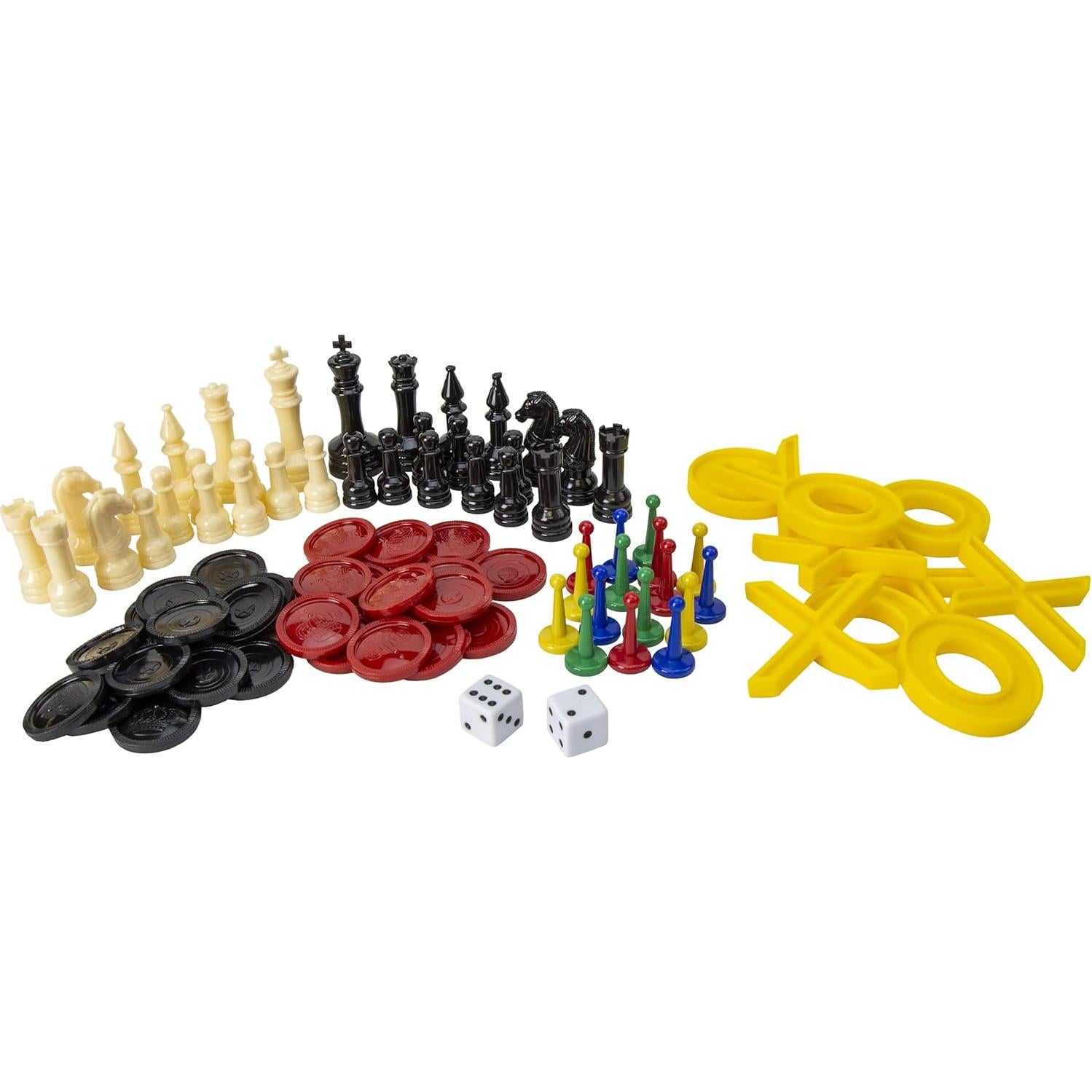 Set de Juegos Clásicos Pressman - 6 Juegos para 2+ Jugadores