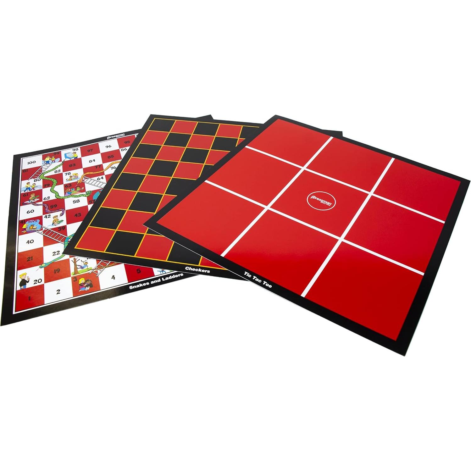 Set de Juegos Clásicos Pressman - 6 Juegos para 2+ Jugadores