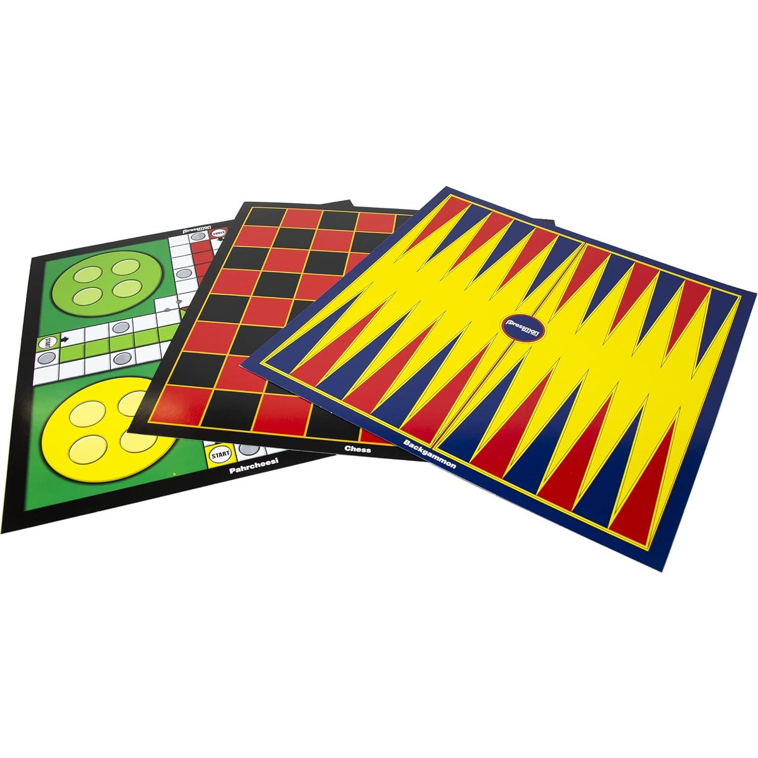 Set de Juegos Clásicos Pressman - 6 Juegos para 2+ Jugadores