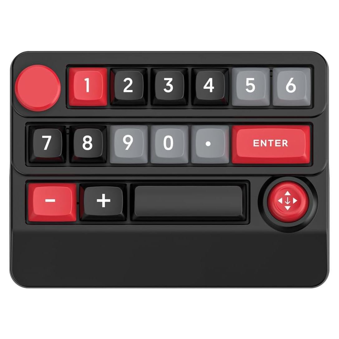 Teclado Mecánico Inalámbrico Adventurers W909 RGB 15 Teclas