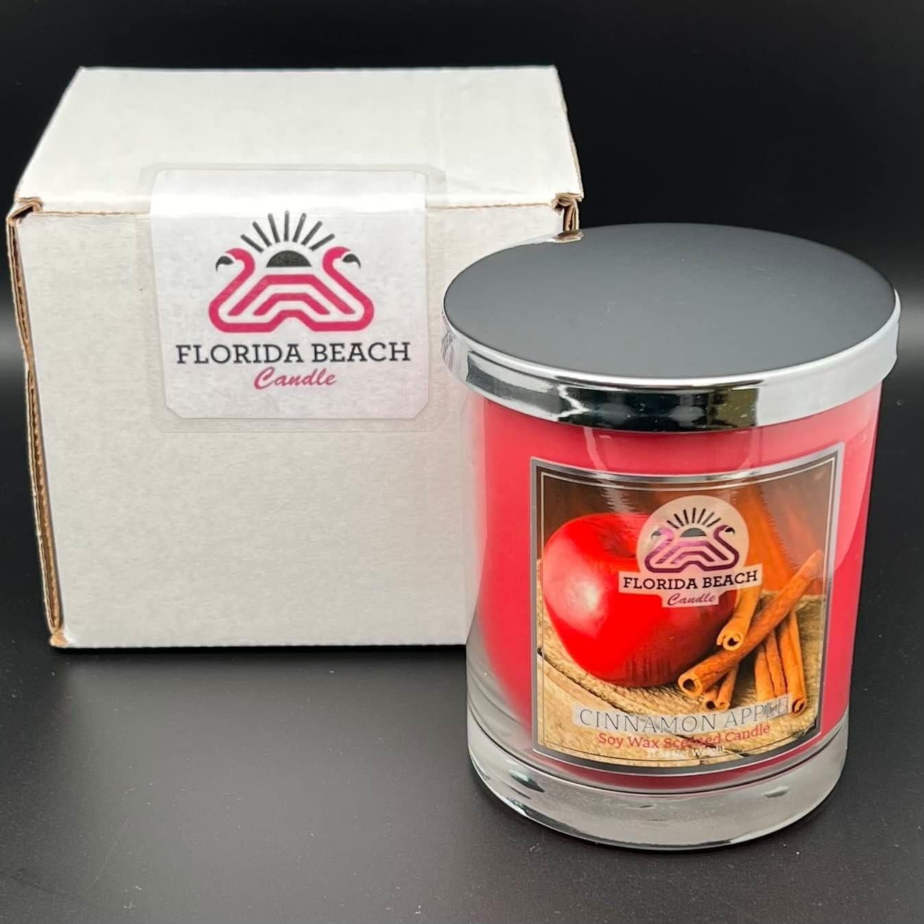 Vela Aromática Canela Manzana DTF 311g 100% Soja 50hrs