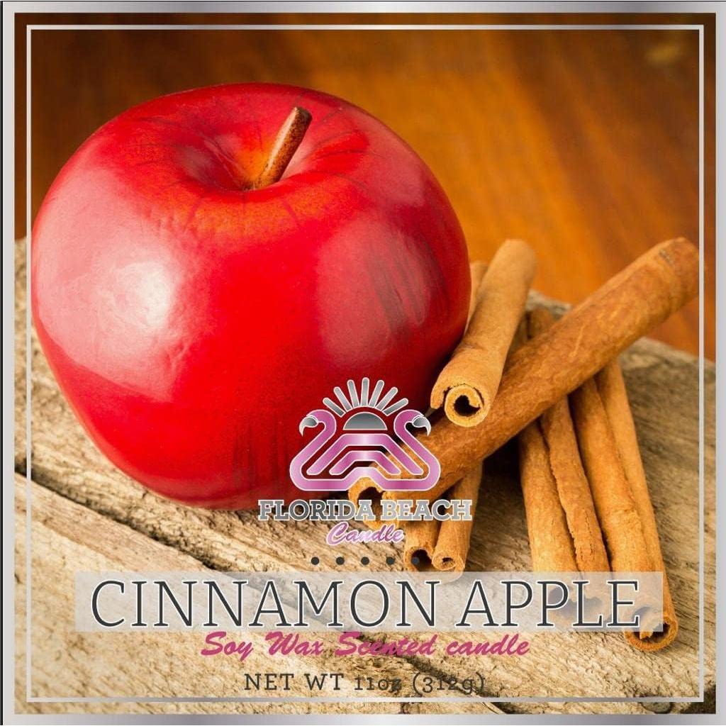 Vela Aromática Canela Manzana DTF 311g 100% Soja 50hrs