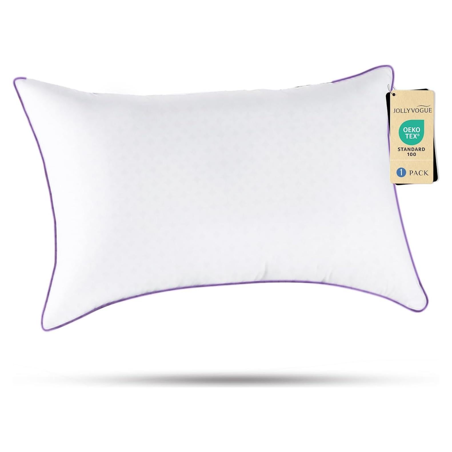 Almohada de Cama Estándar JOLLYVOGUE Suave y Lavable