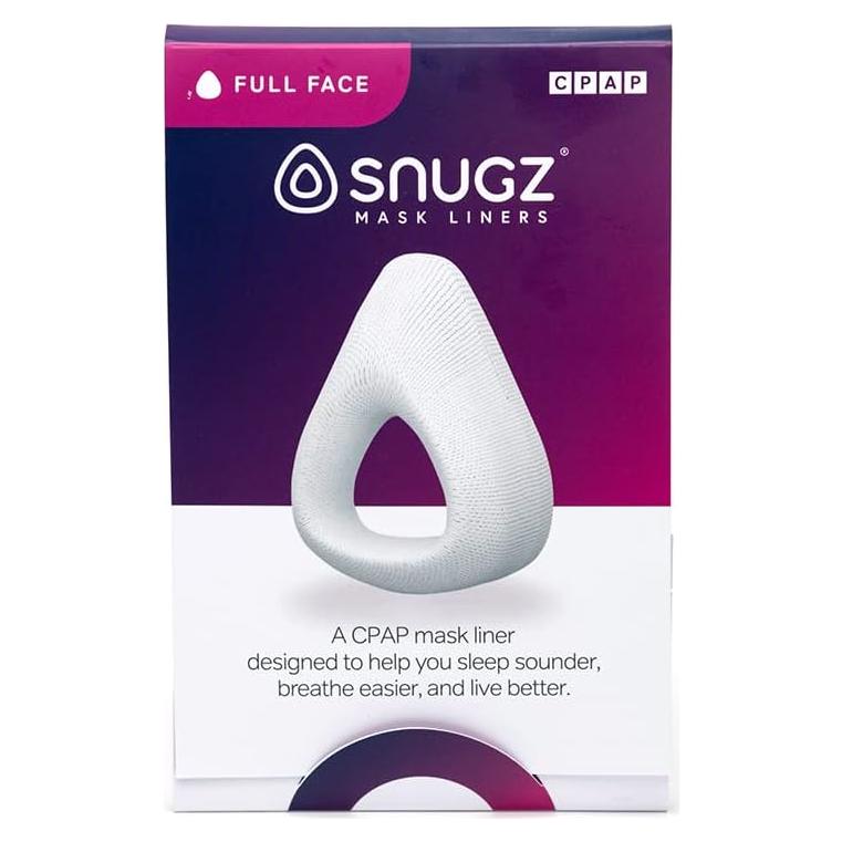 Forros de Máscara CPAP Snugz Cara Completa - Paquete de 2