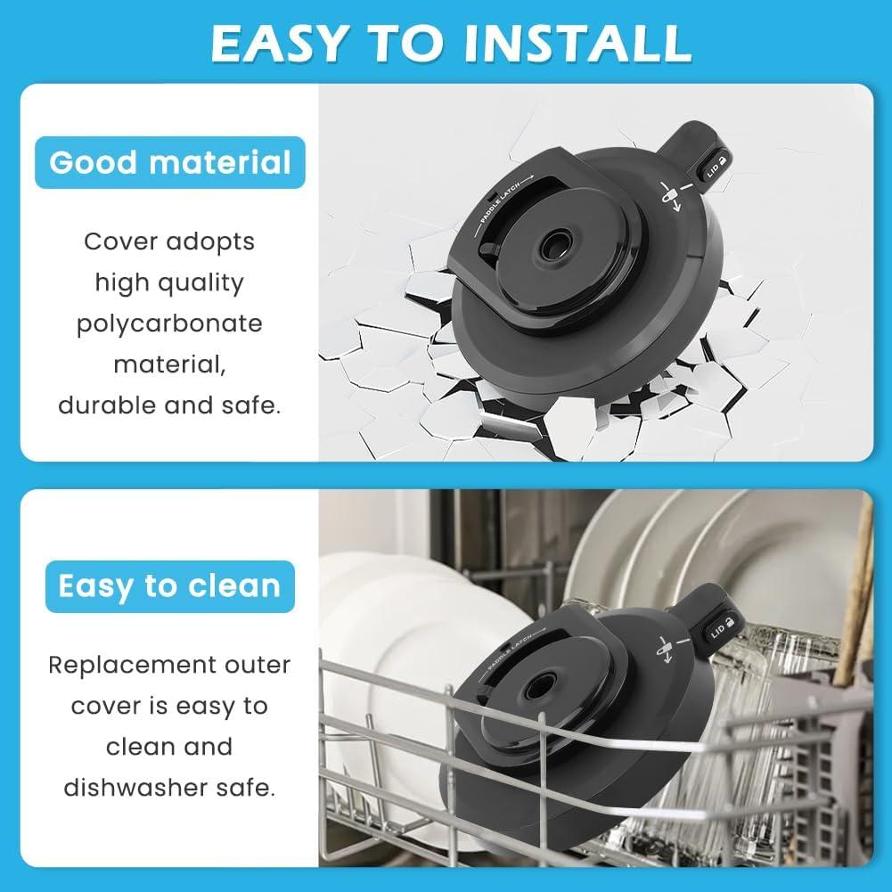 Tapa Exterior Reemplazo Ninja para Máquina de Helados NC301