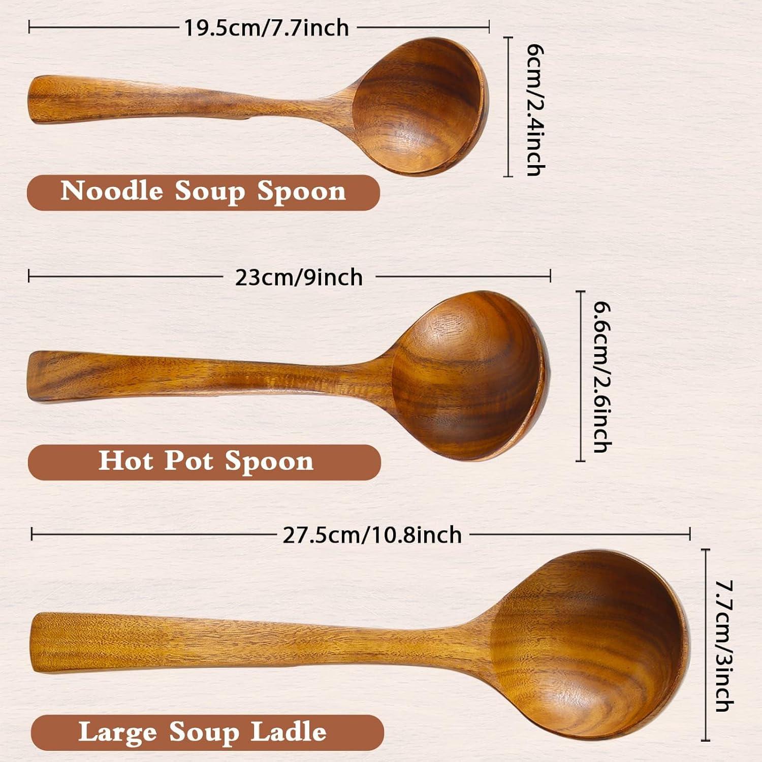 Conjunto de Utensilios de Cocina de Madera NAYAHOSE - 3 Piezas