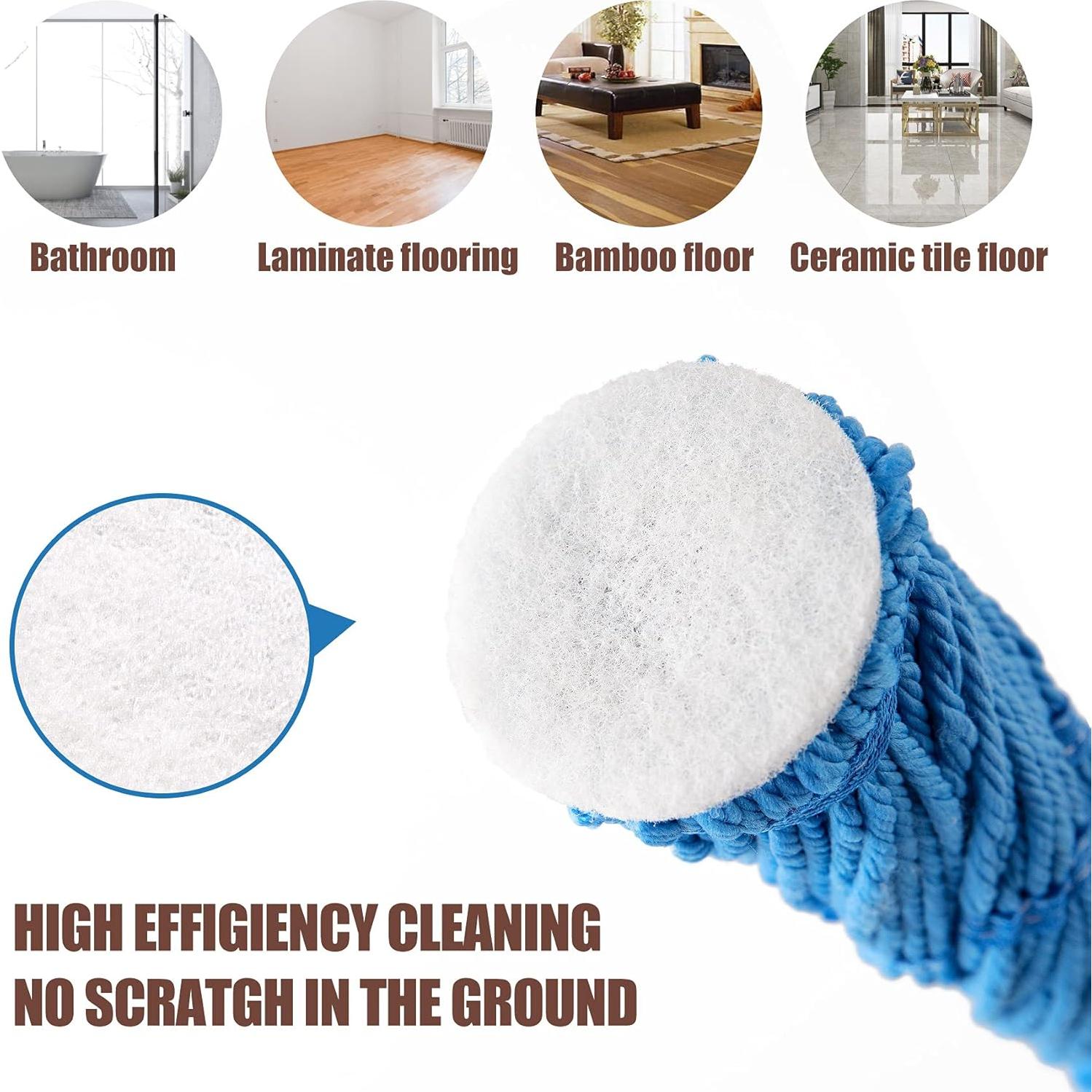 Mopa Eyliden de Microfibra con 2 Cabezas Reutilizables 146 cm