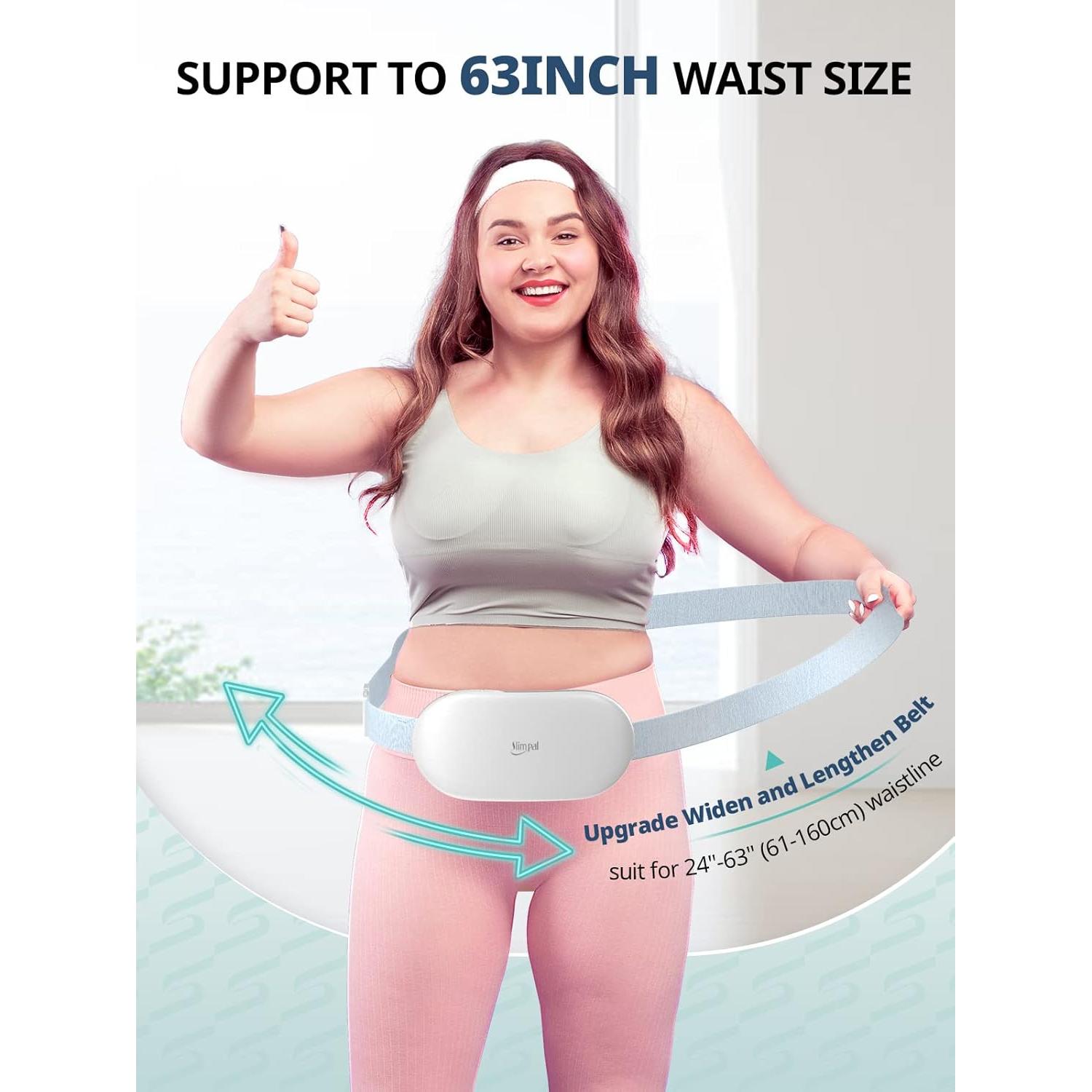 Almohadilla Térmica Slimpal Grande Inalámbrica para Alivio Menstrual