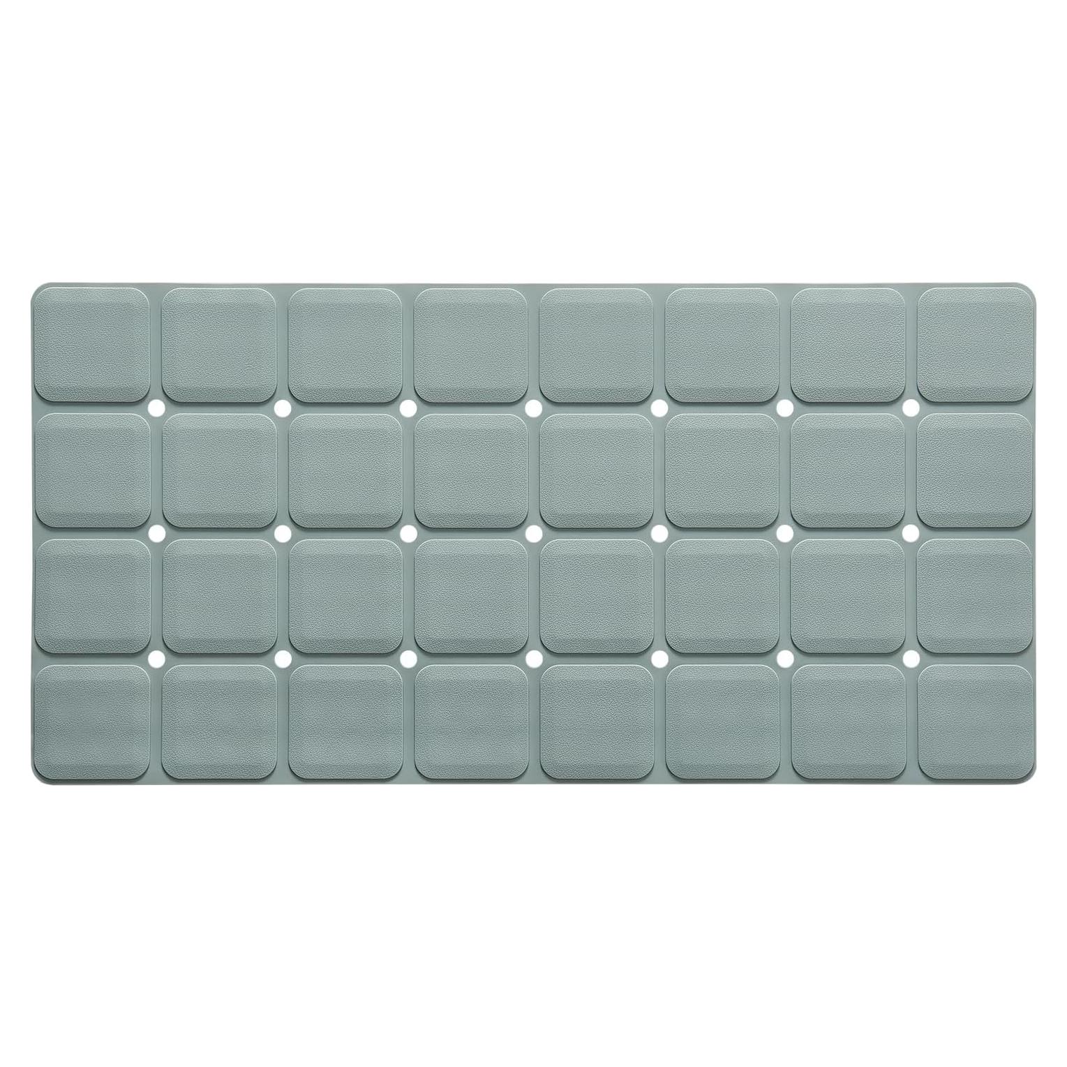 Alfombrilla de Baño Antideslizante Webos 71x36cm Gris