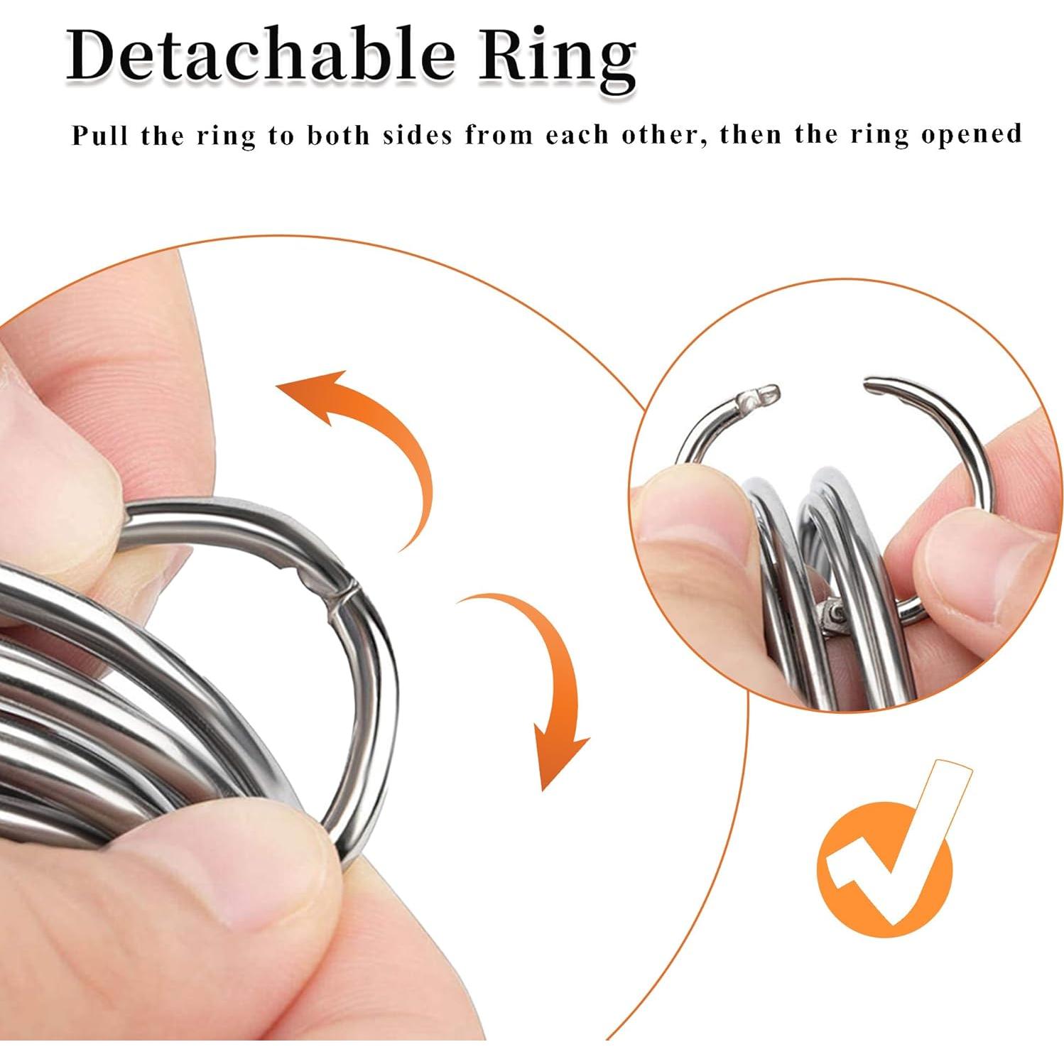 Juego de Cortadores de Galletas Redondos Kofebe 5 Piezas Acero Inoxidable