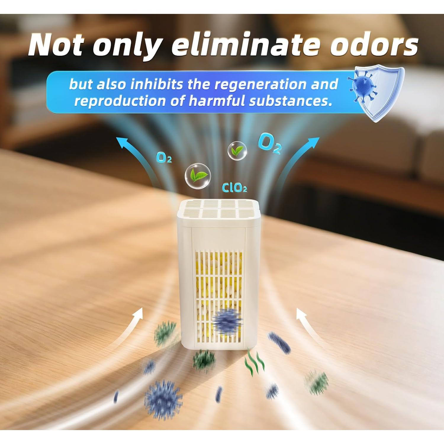 Eliminador de Olores Sin Fragancia HomeVital 1 Unidad 5.49x7.99cm