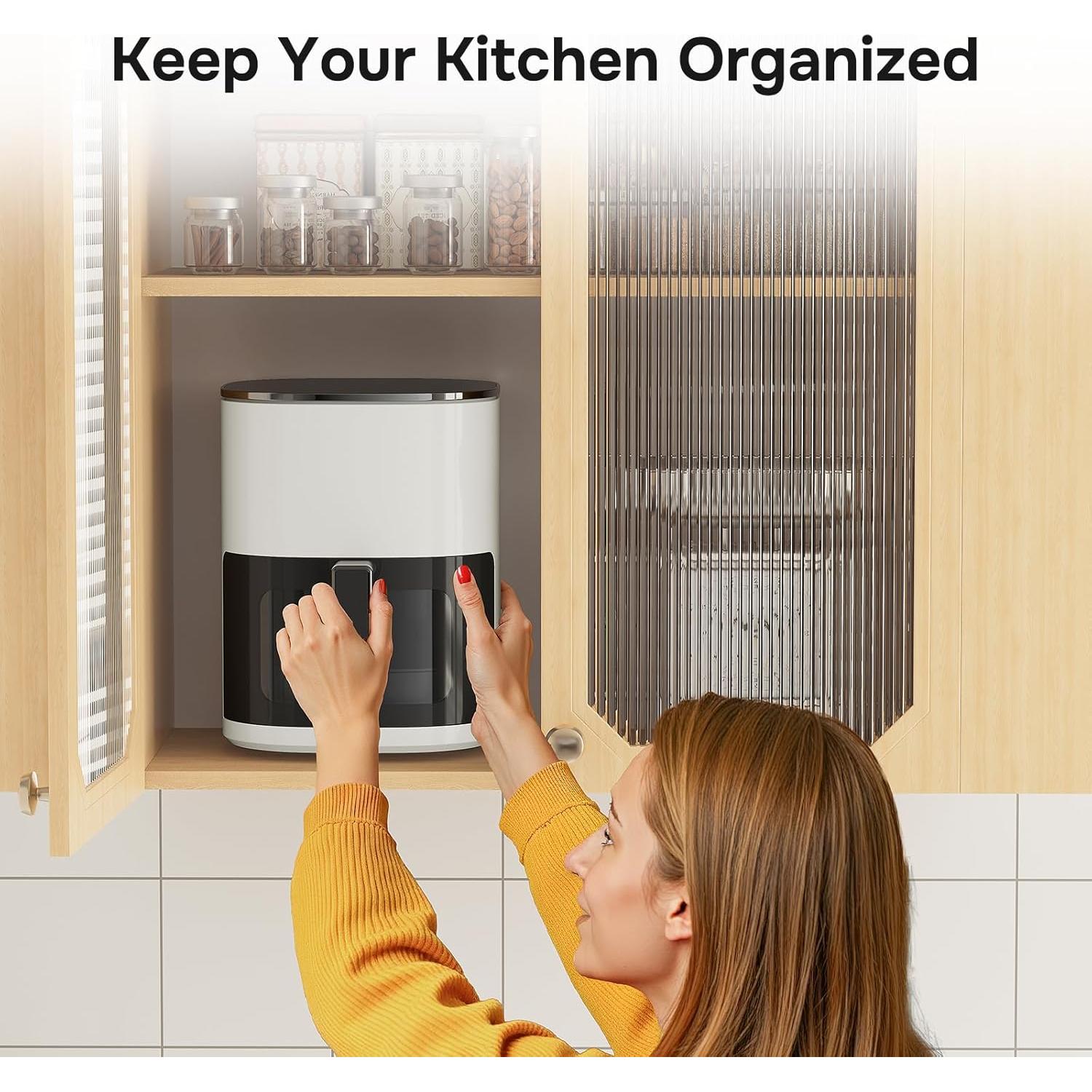 Freidora de Aire Simple Deluxe 6L Digital 1700W Beige