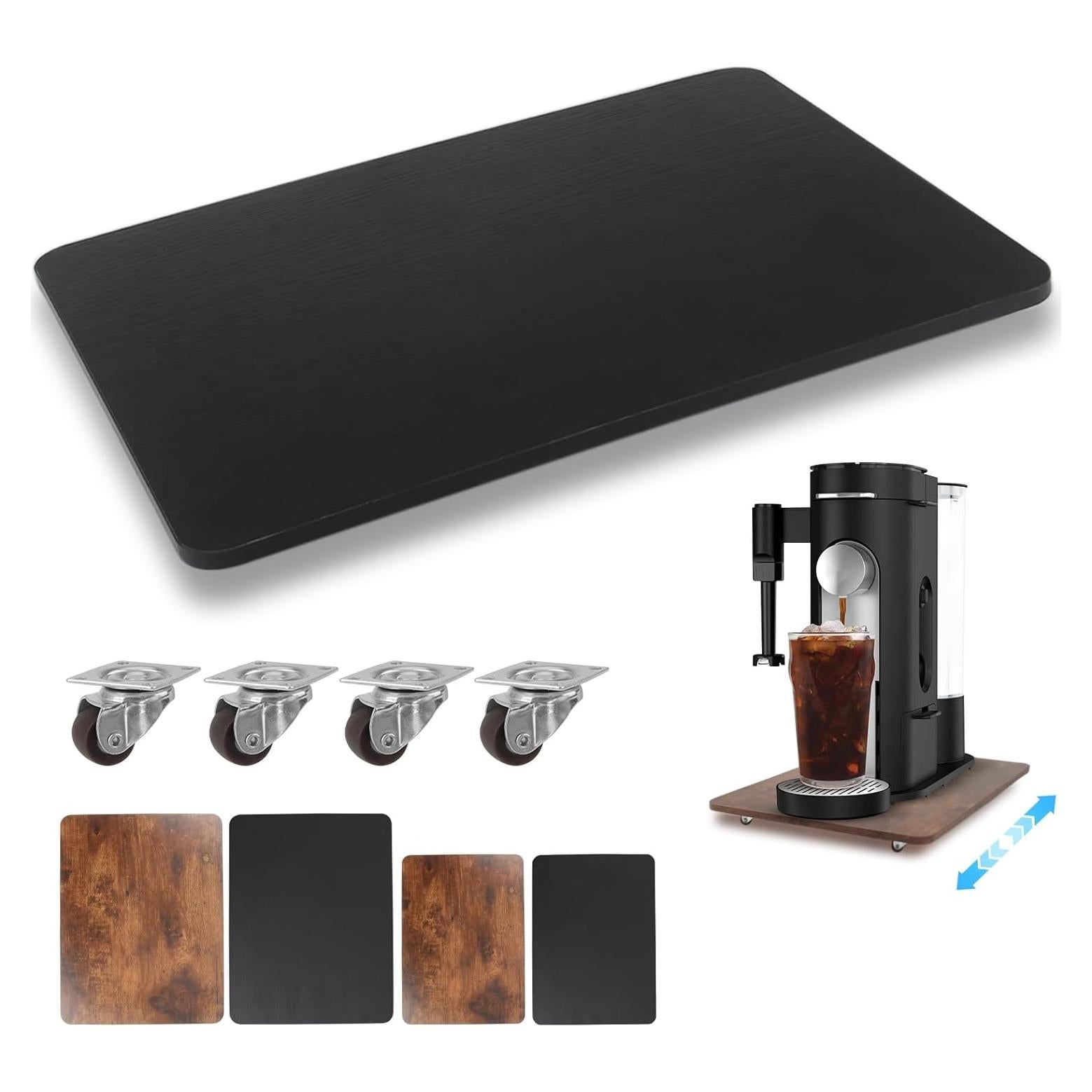 Bandeja deslizante 360° JAYOBGO para electrodomésticos negra