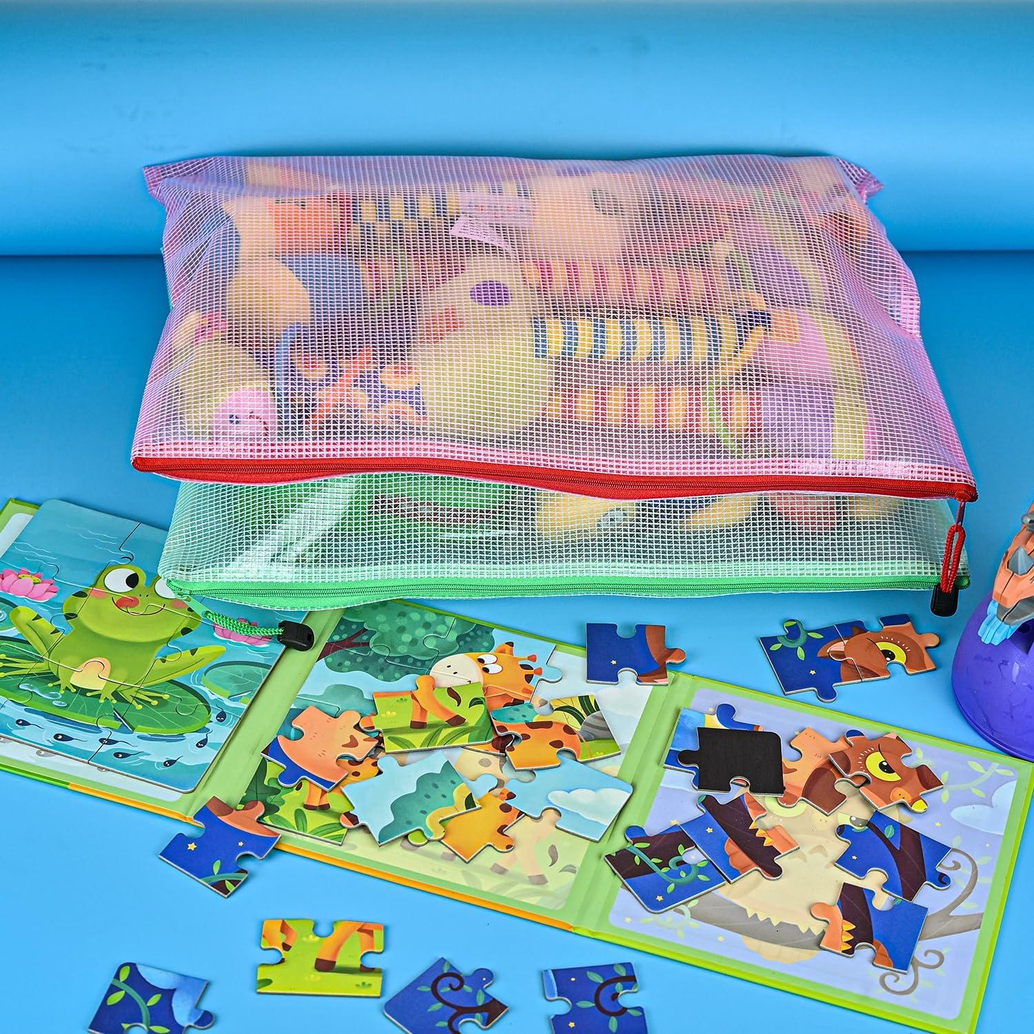 Bolsas de Archivo AUSTARK 10 Pcs A3 Multicolor Impermeables