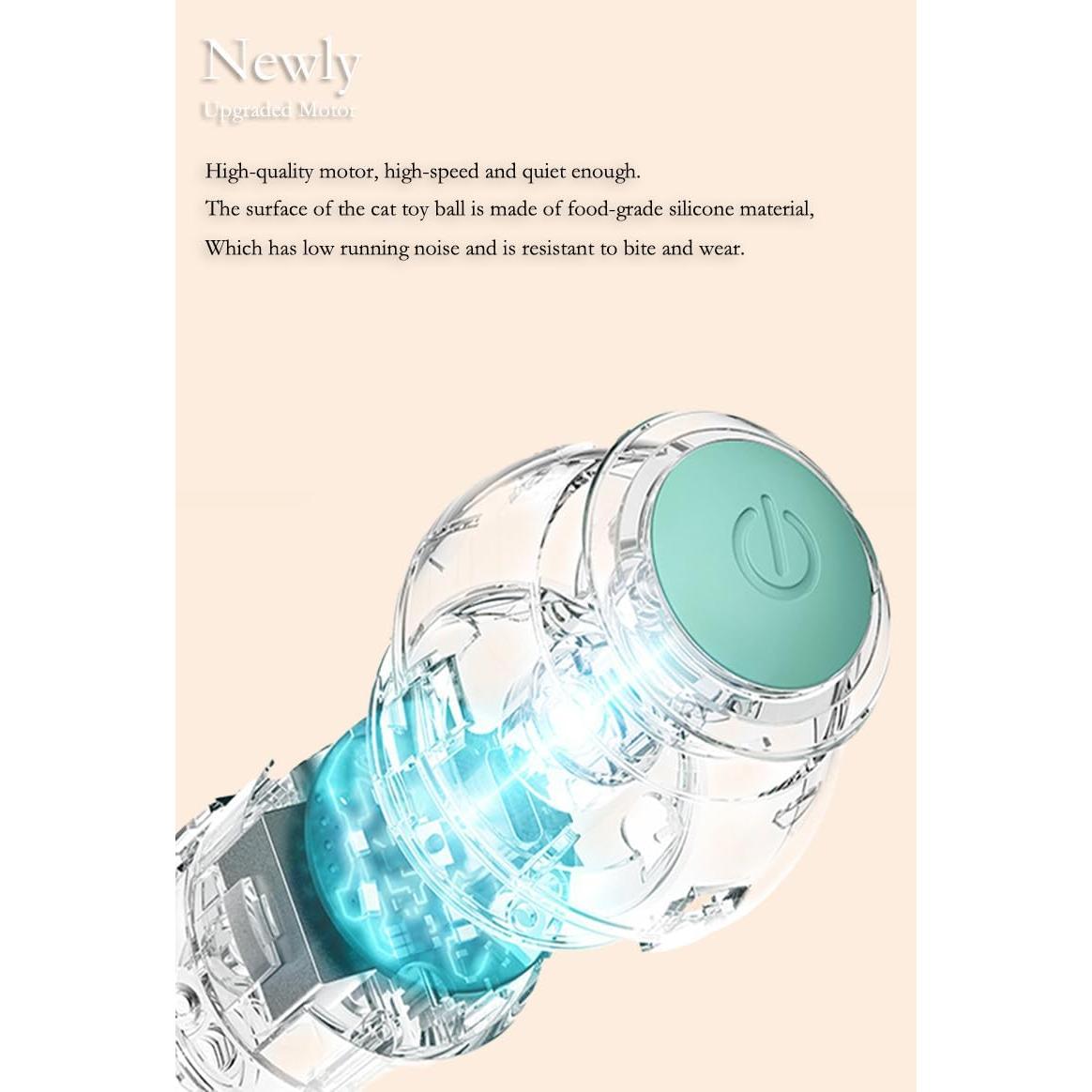 Bola Juguete Interactiva para Gatos Found Notice Azul