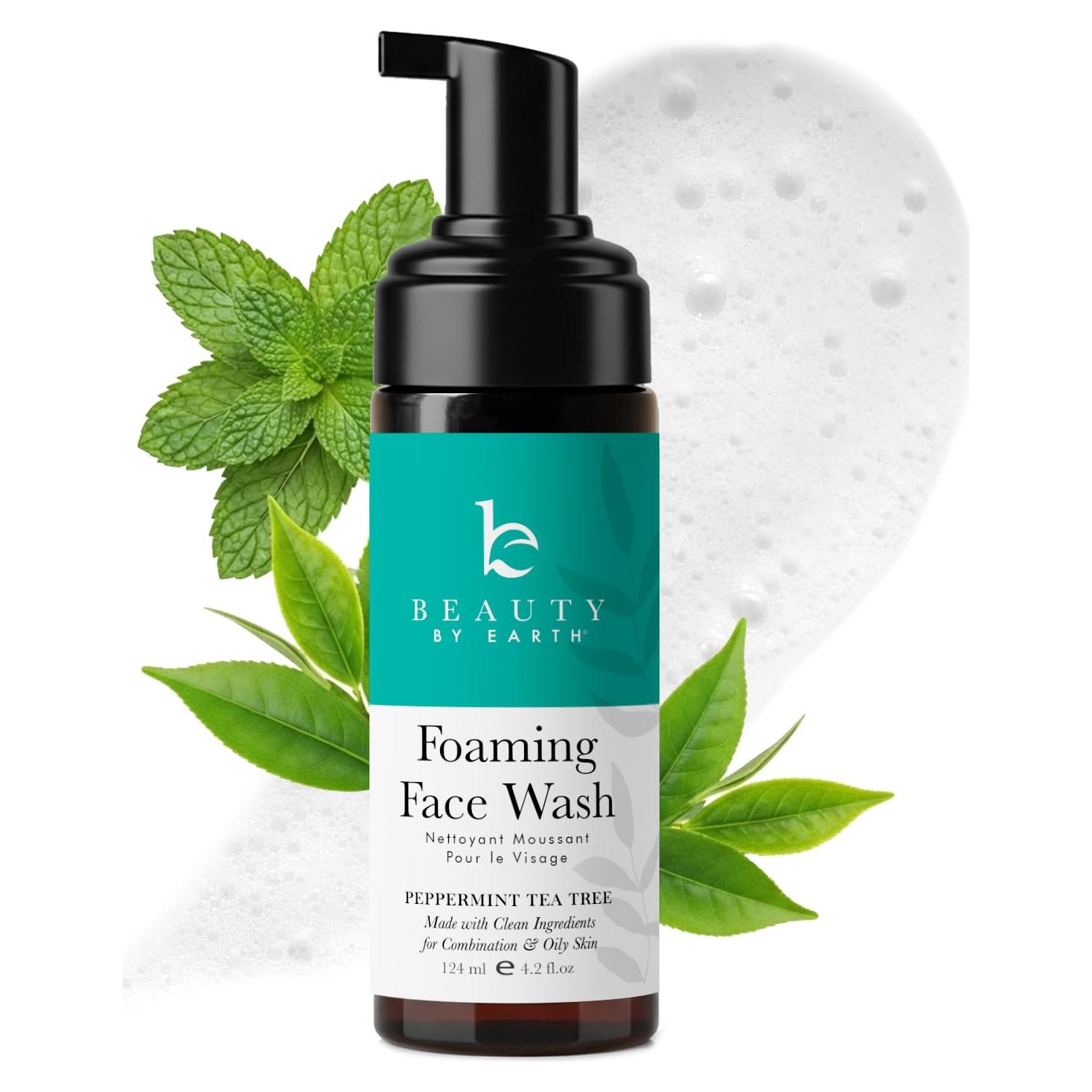 Limpiador Facial Espumoso Beauty by Earth 124 ml Piel Sensible