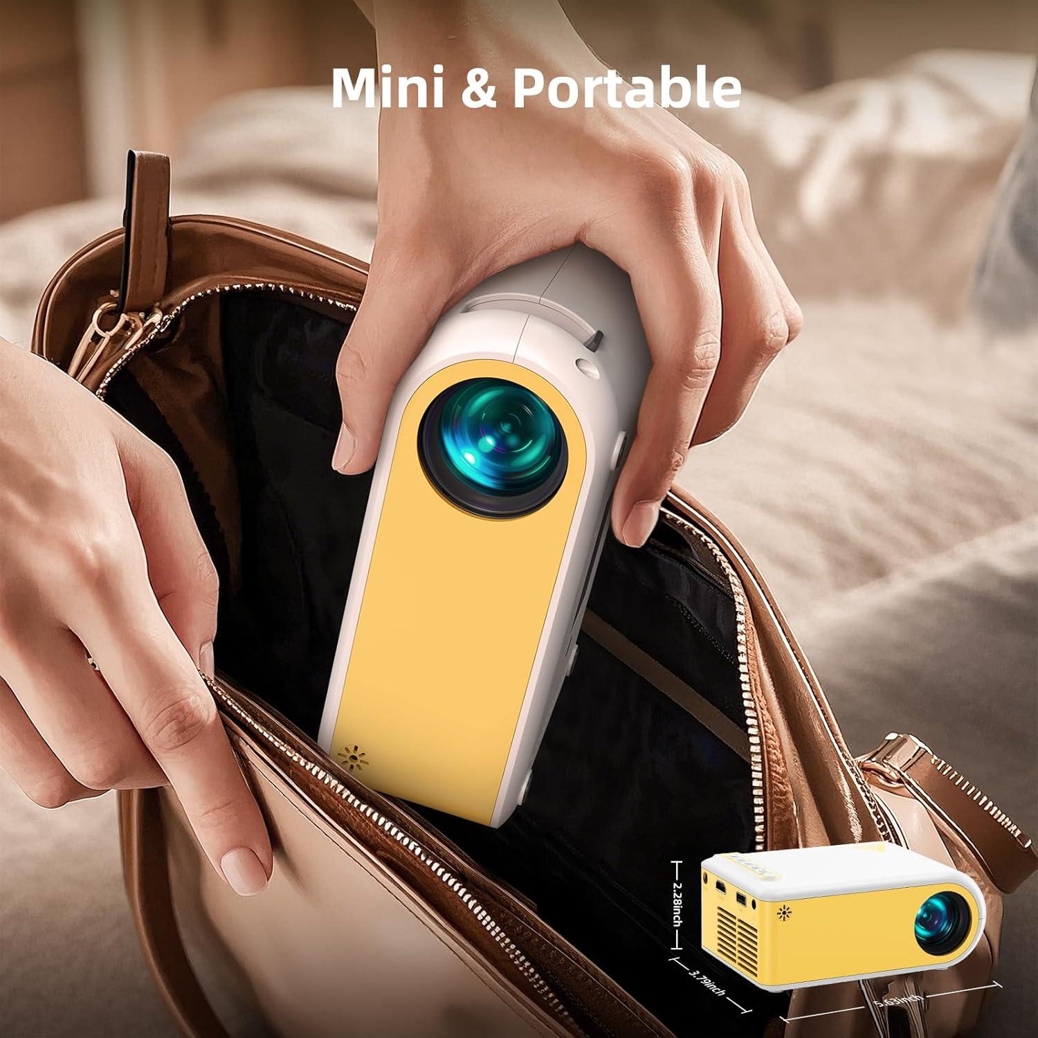 Proyector Mini KSAN VF210 1080P WiFi Bluetooth Altavoz 348g