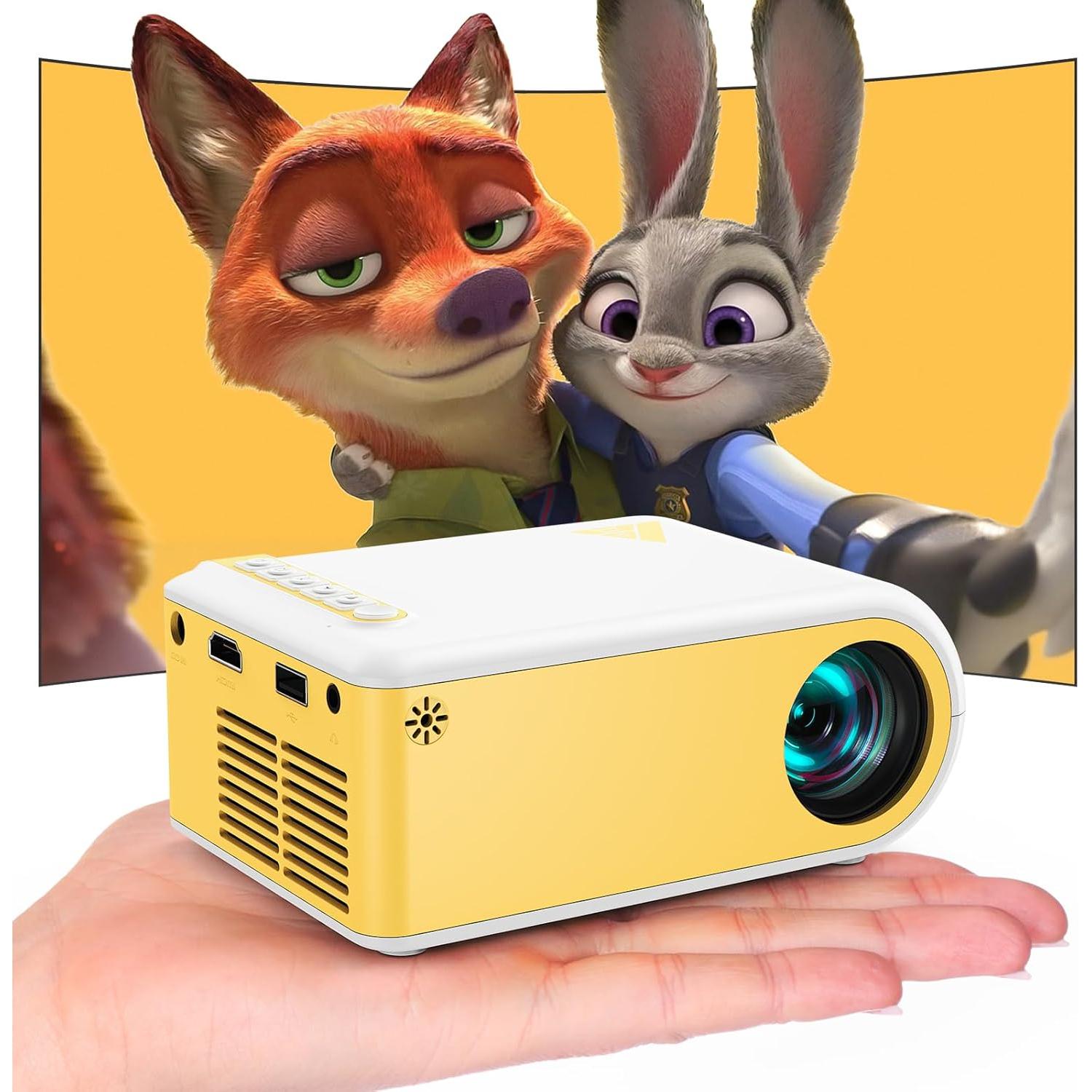 Proyector Mini KSAN VF210 1080P WiFi Bluetooth Altavoz 348g