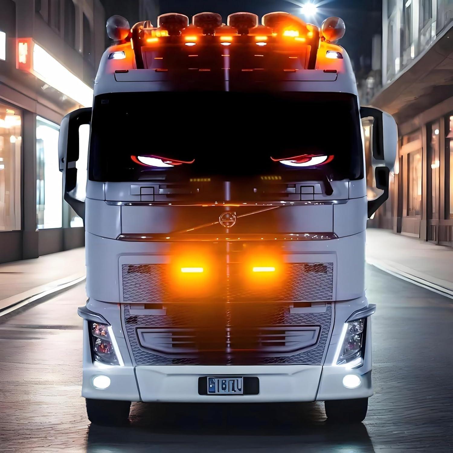 2 Ojos LED Personalizables Taysem HRP-2064 para Parabrisas