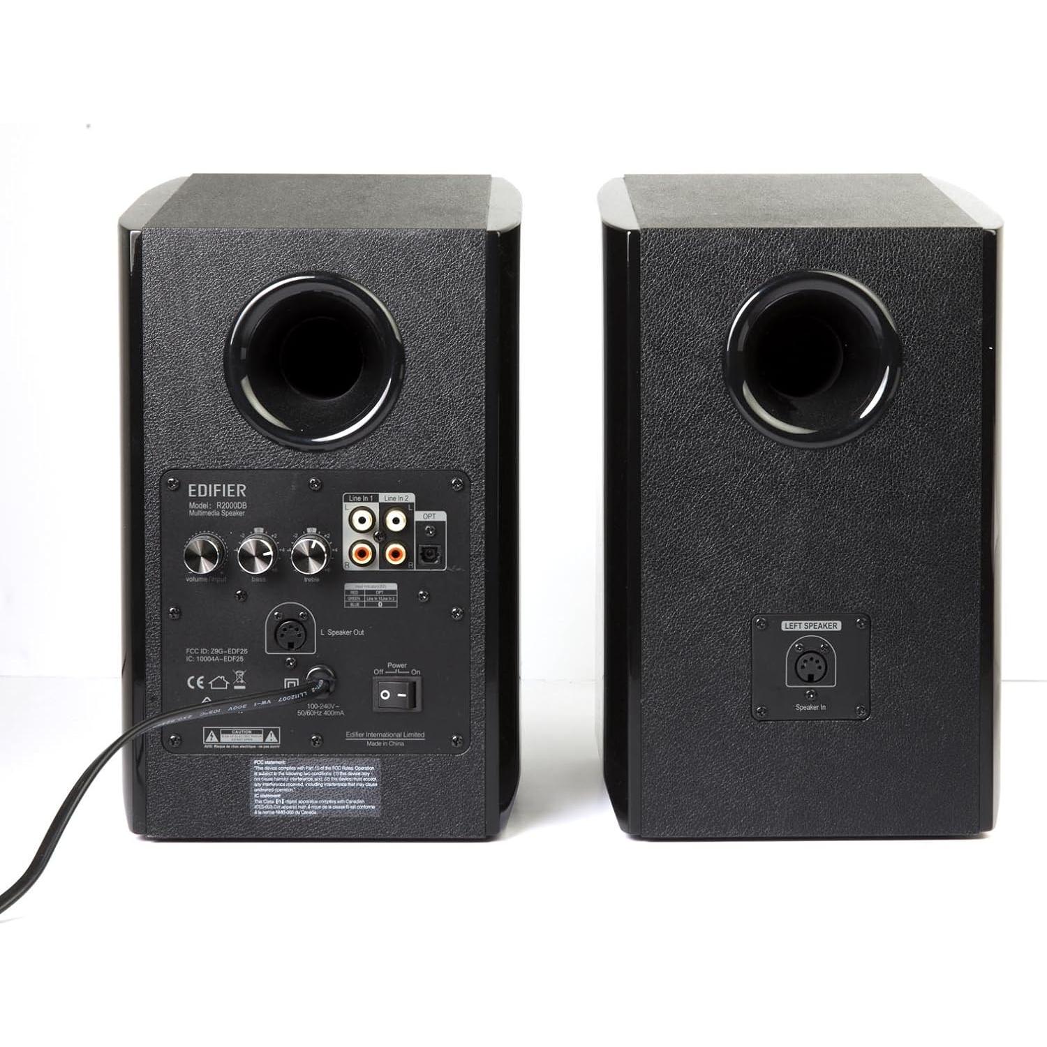 Altavoces Activos Edifier R2000DB Bluetooth 120W 5" Negro