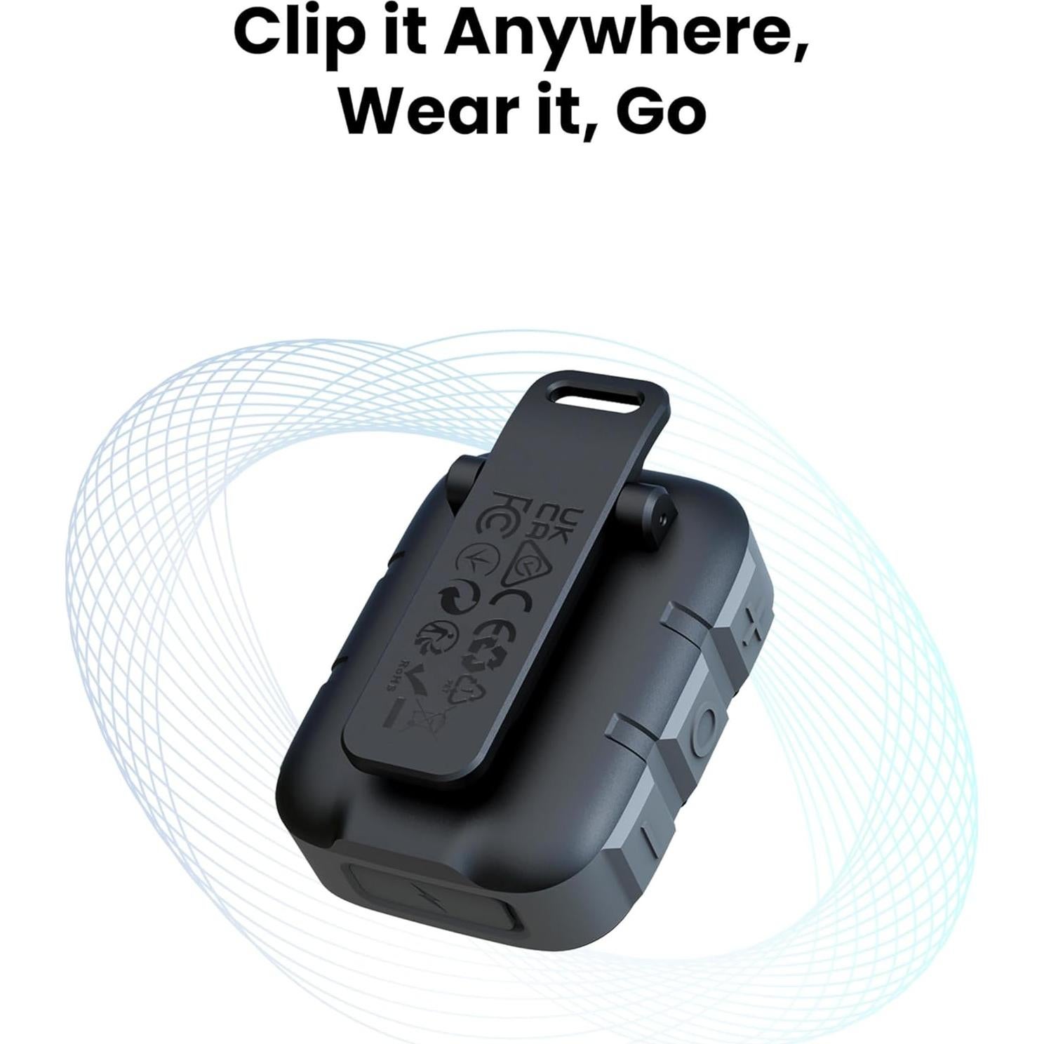 Altavoz Bluetooth Portátil INSMY Clip-S IP67 Impermeable 7.13 cm