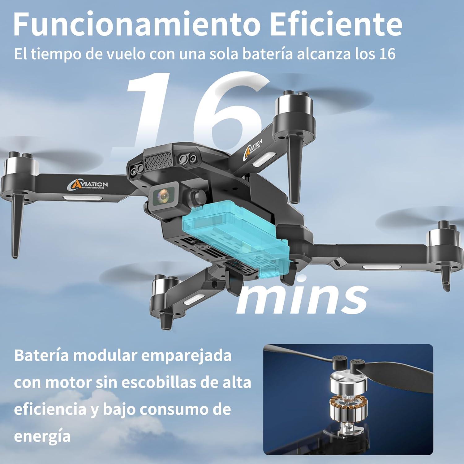 Drone FPV Suangrc F205 con Pantalla 2.4" y Cámara 1080p
