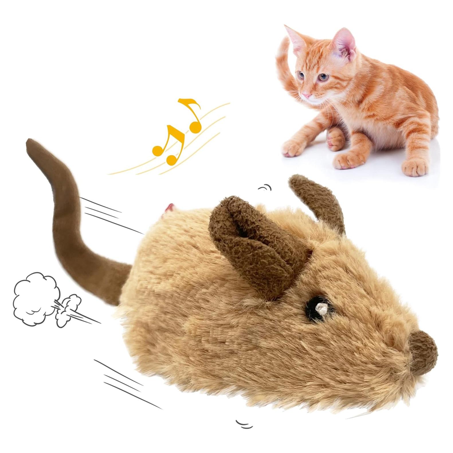 Juguete Interactivo para Gatos GiGwi Ratón Automático 21.6x10.9cm