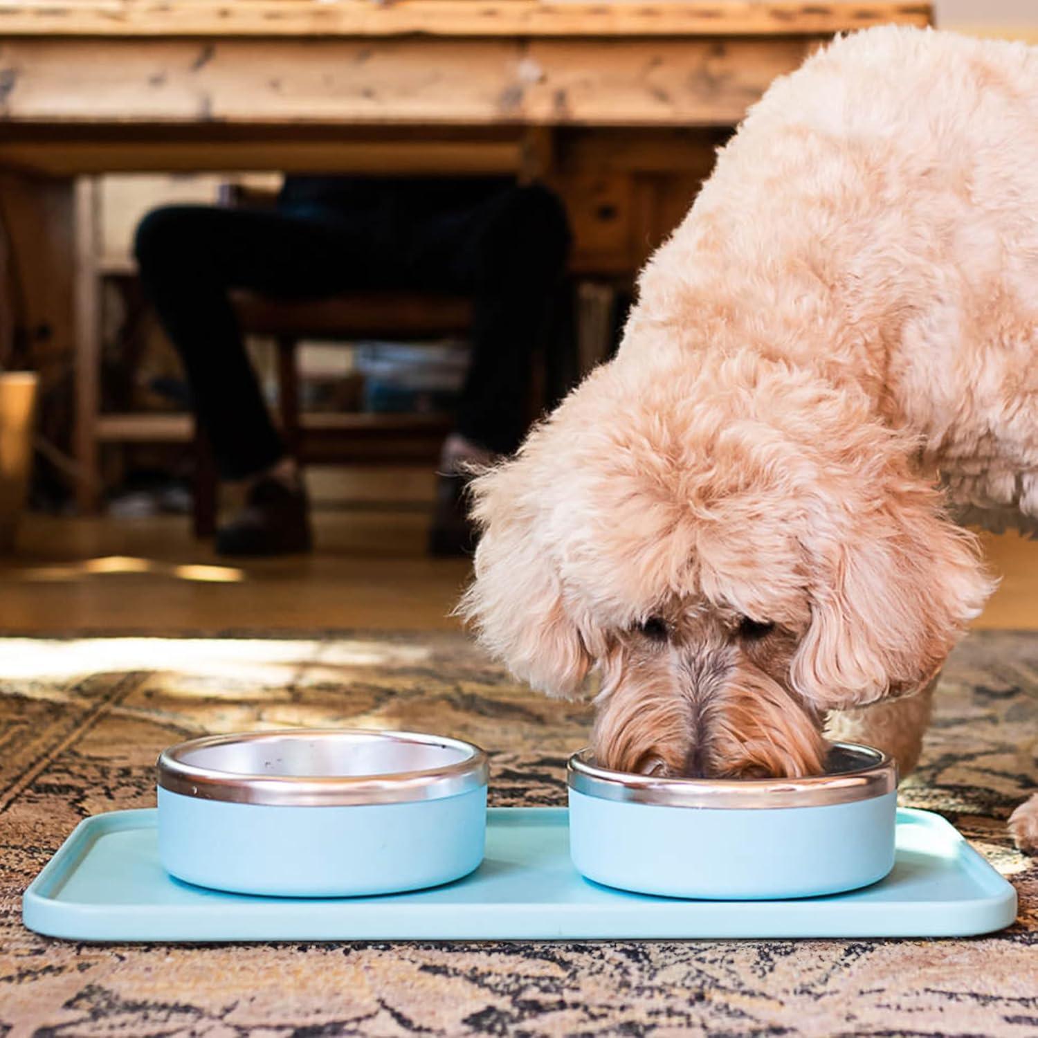 Tazones Antideslizantes Trot Pets - Acero Inoxidable Pequeño