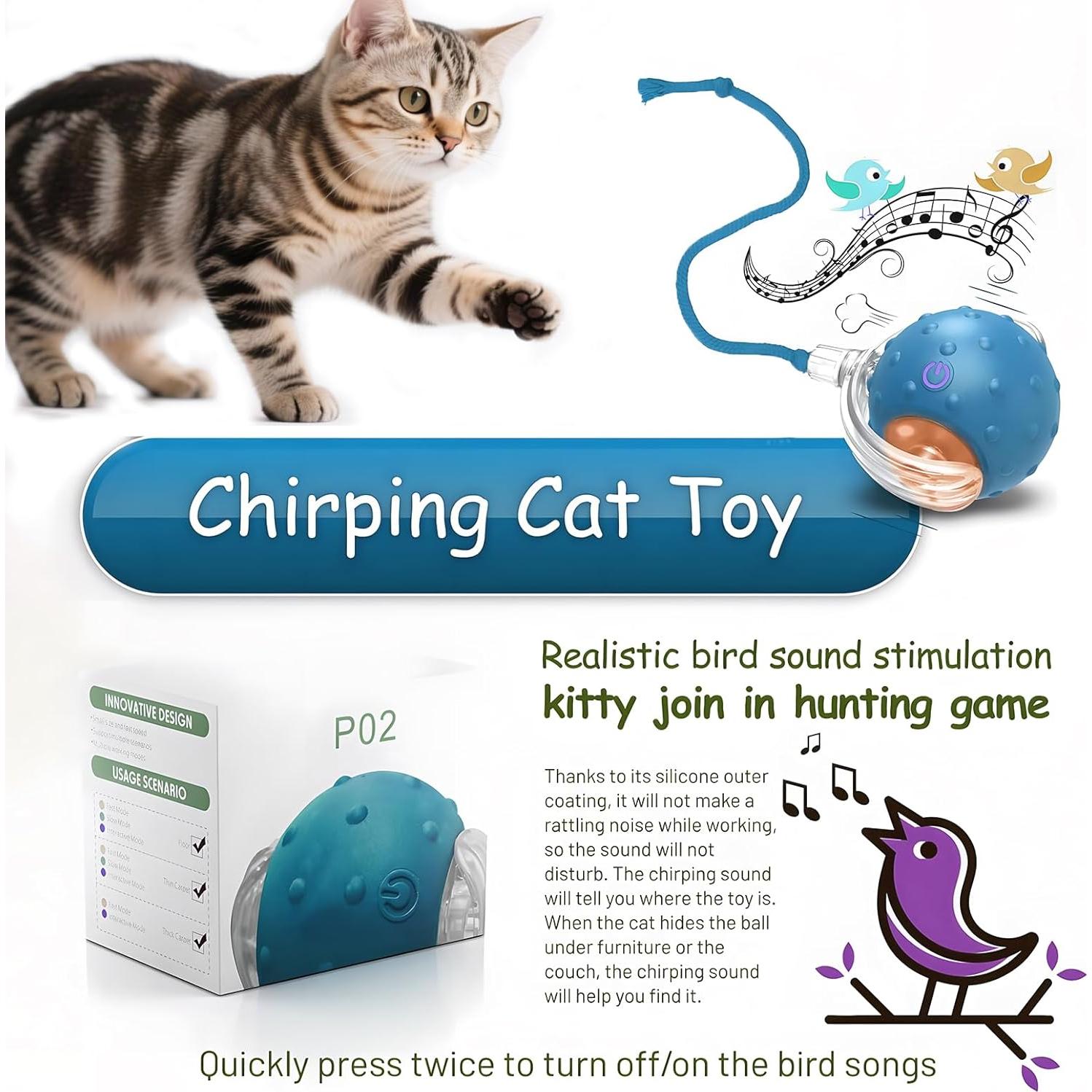 Juguete Interactivo para Gatos Petayouj Bola Teaser 2025