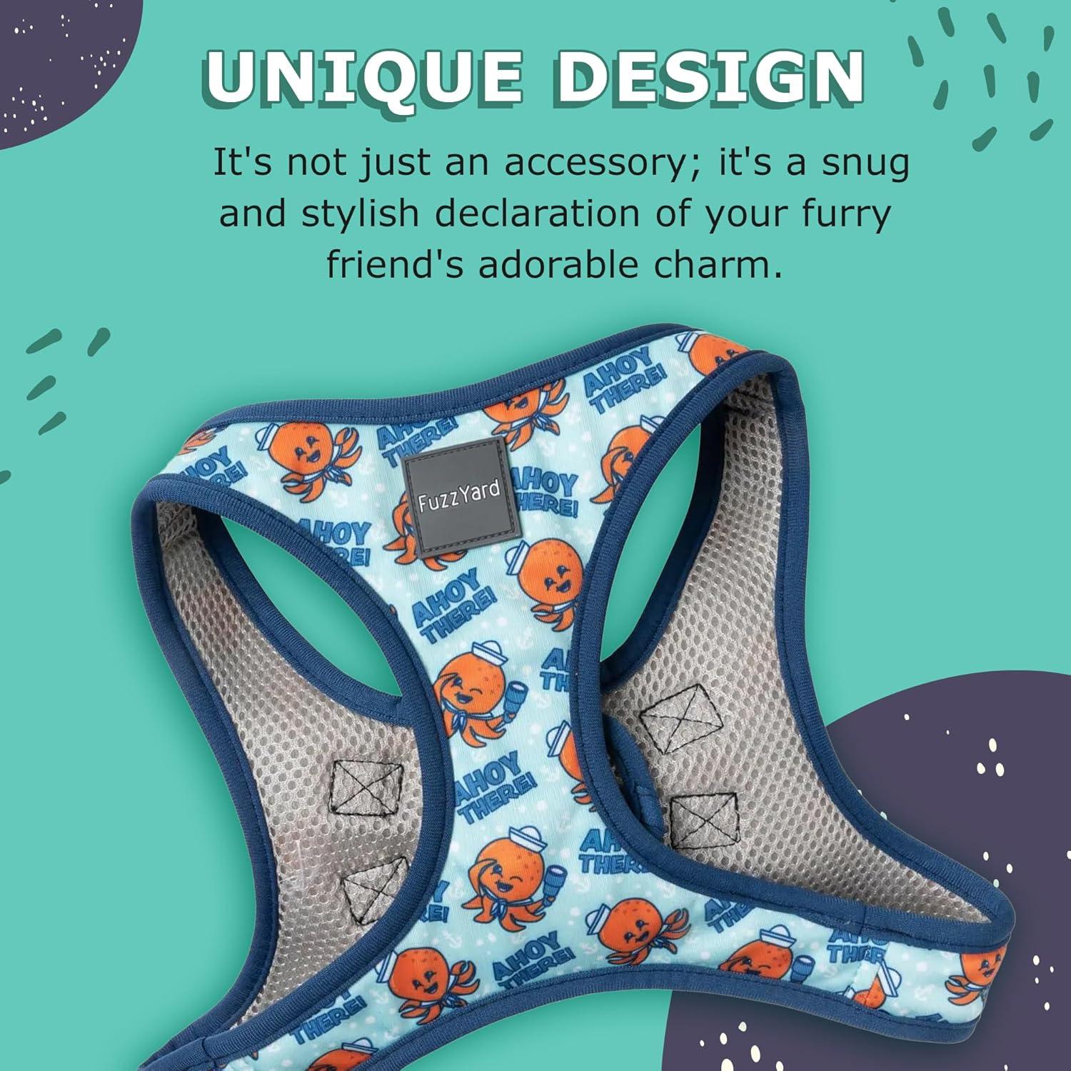 Arnés para Perros FuzzYard ¡Ahoy! XXS Ajuste Cómodo