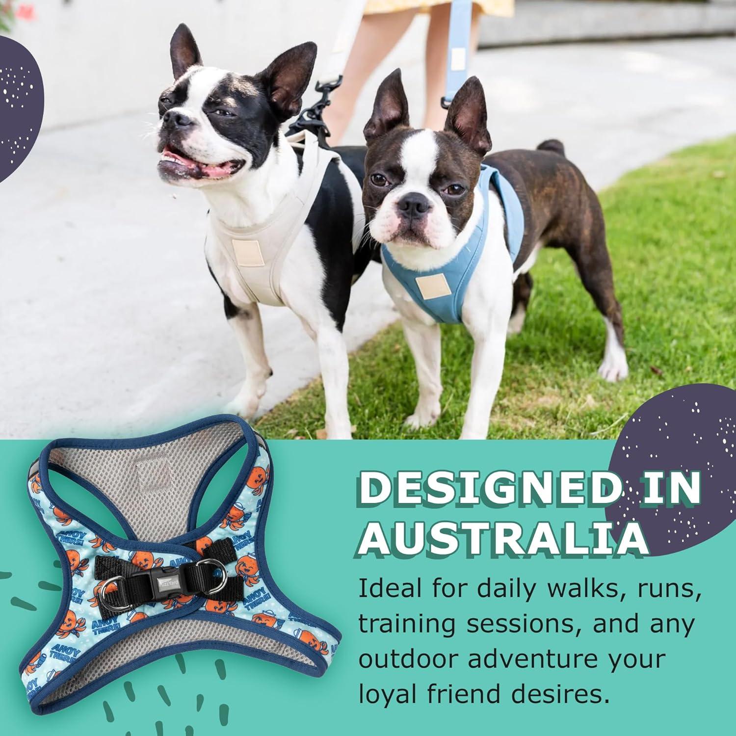 Arnés para Perros FuzzYard ¡Ahoy! XXS Ajuste Cómodo