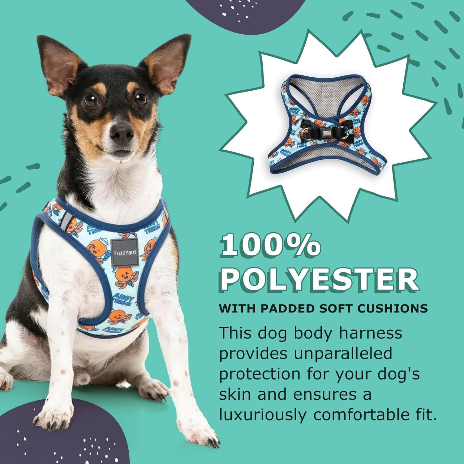 Arnés para Perros FuzzYard ¡Ahoy! XXS Ajuste Cómodo