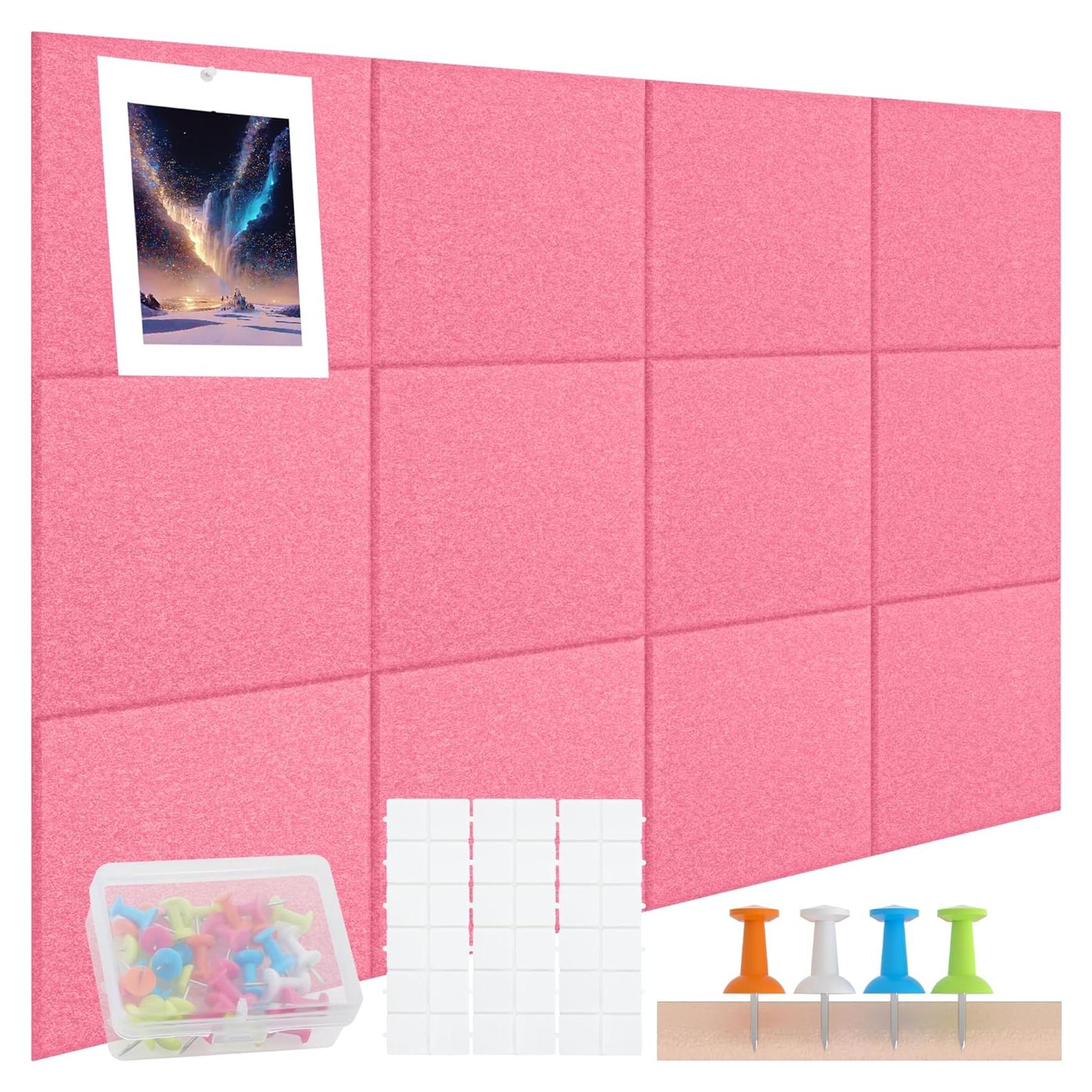 Tablero de corcho alternativo ZYVOQUNEX 121.9x91.4cm 12 paneles