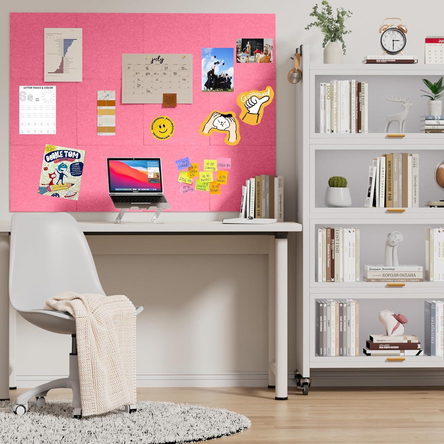 Tablero de corcho alternativo ZYVOQUNEX 121.9x91.4cm 12 paneles