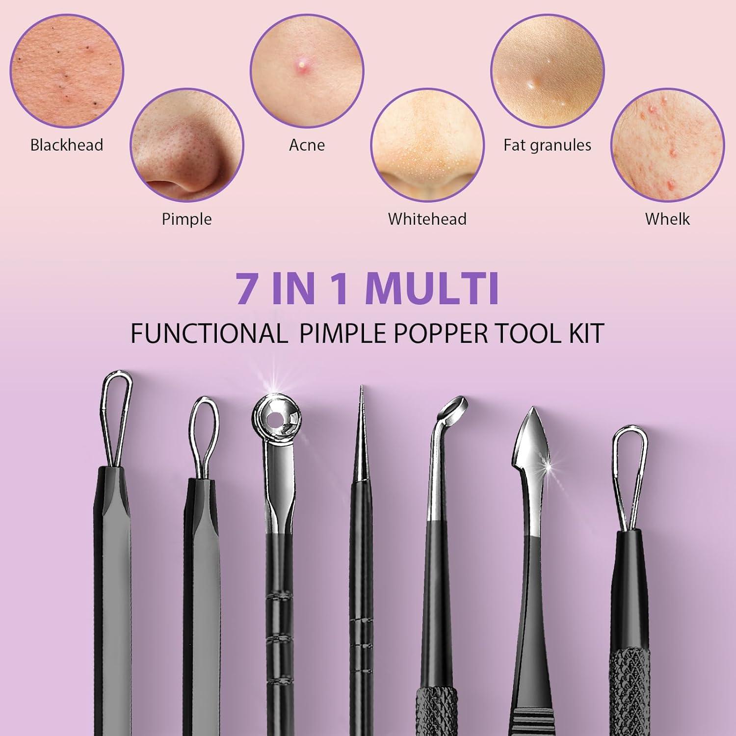 Kit de Herramientas para Remover Puntos Negros Teenitor 7 en 1