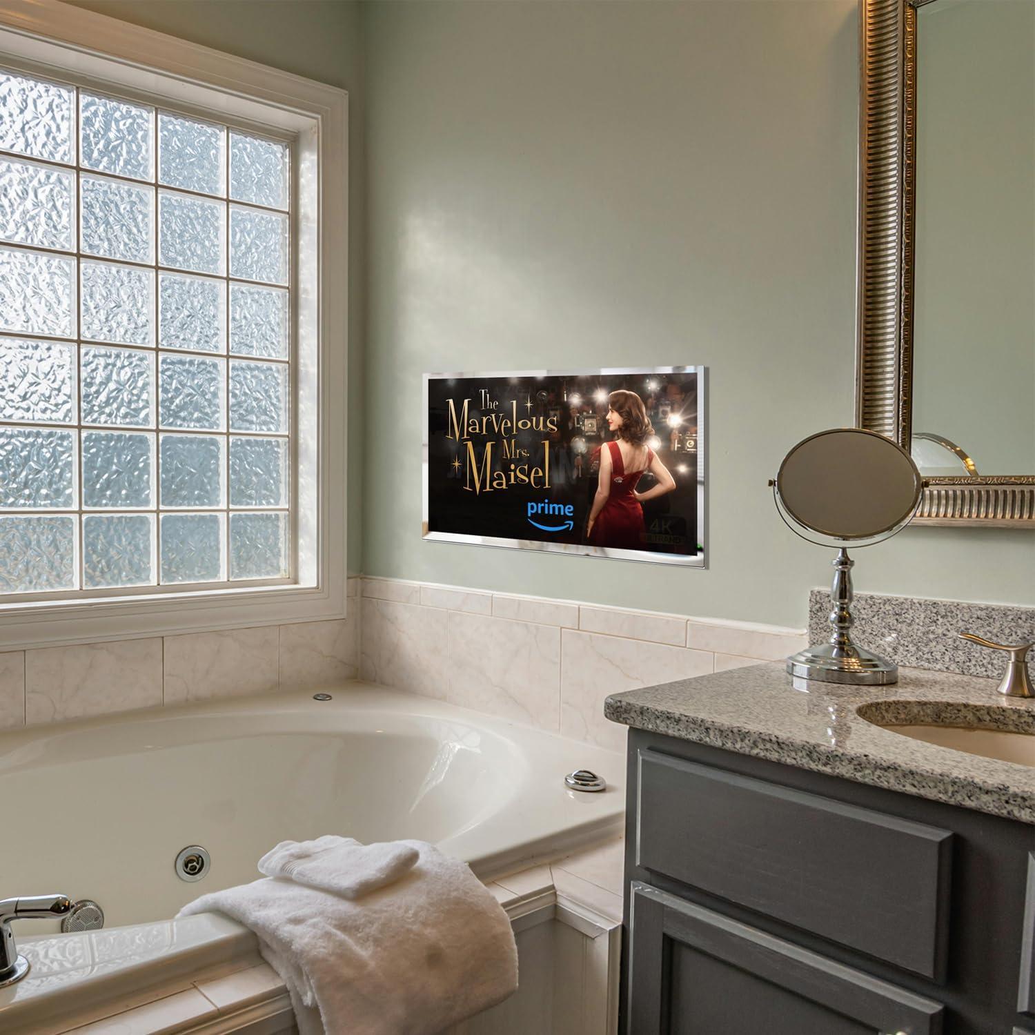 Espejo Inteligente 71.12 cm Elecsung 4K UHD Impermeable