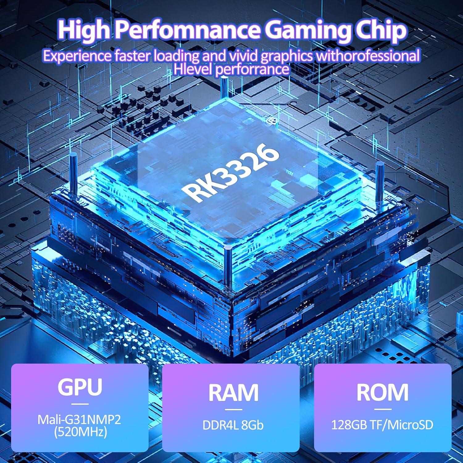 Consola de Juegos Portátil EraVortx XF40H 128GB Pantalla IPS 4"