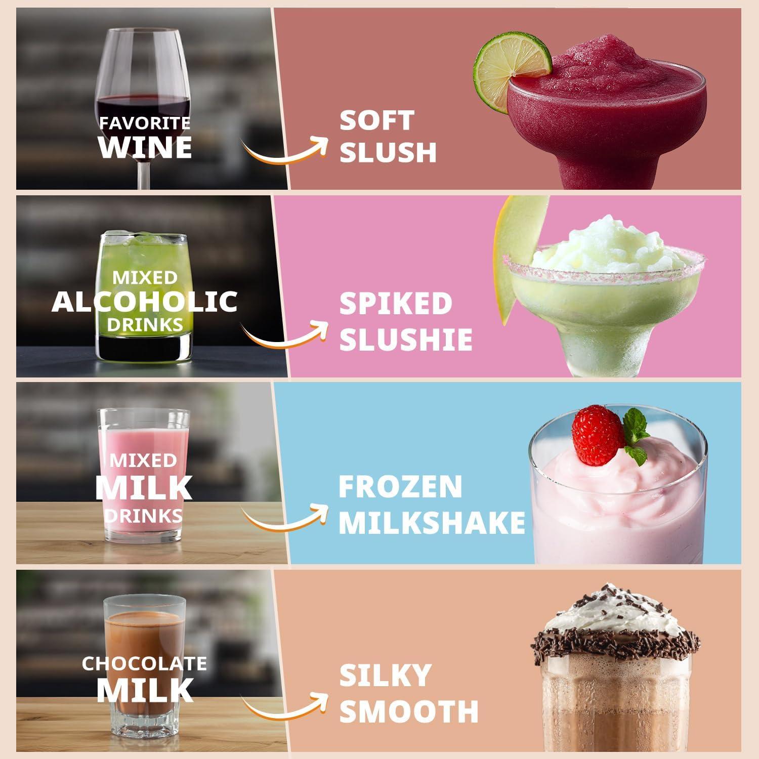 Máquina de Slushie Ecoviva ECO-401CS 88 oz Pantalla Color