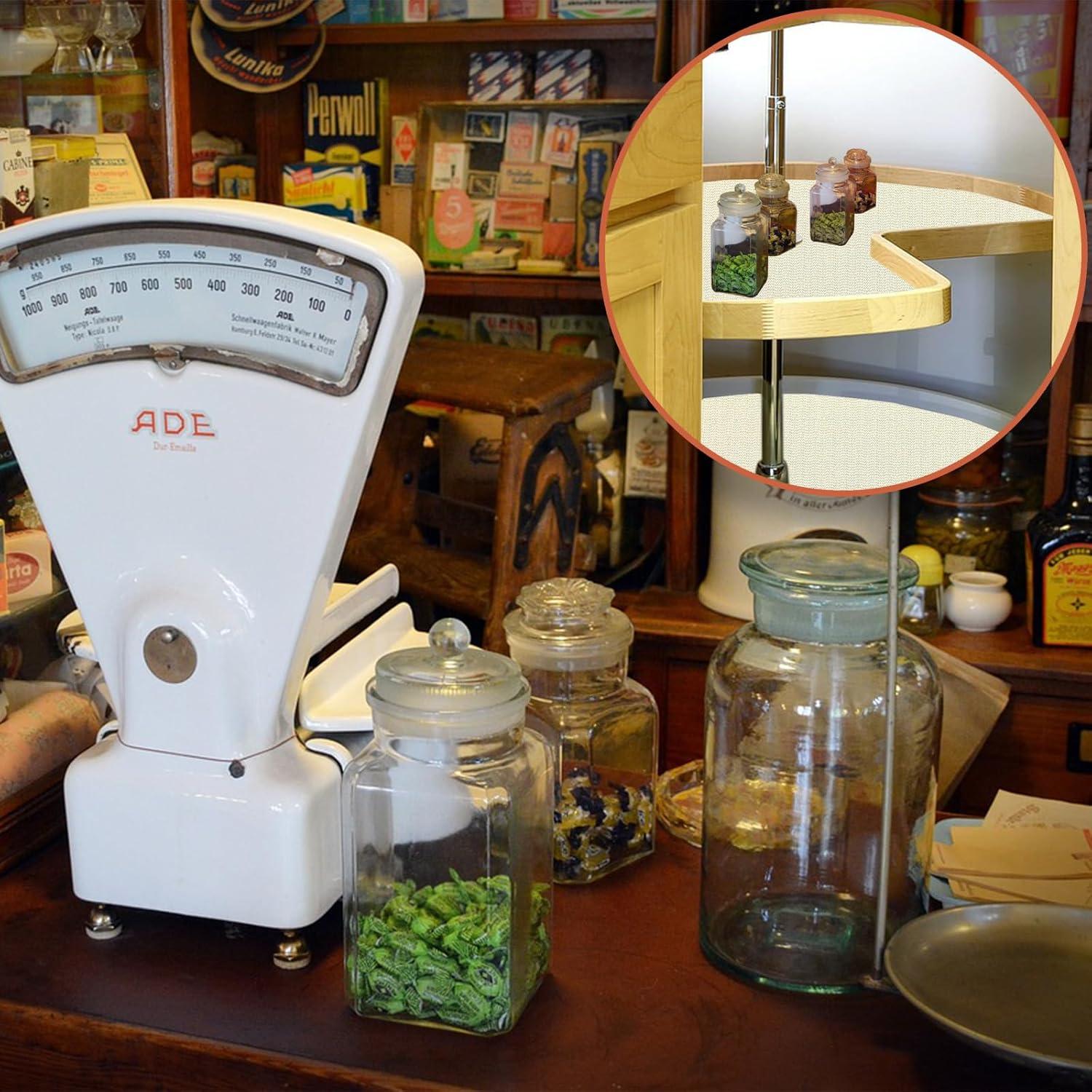 Forro de Estante Lazy Susan 66 cm - 2 Piezas Antideslizantes