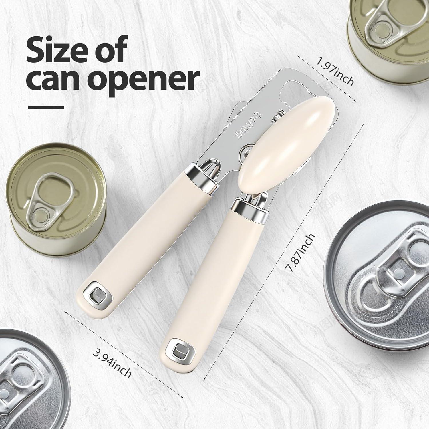 Abrelatas Manual Safring K1-B Acero Inoxidable Beige