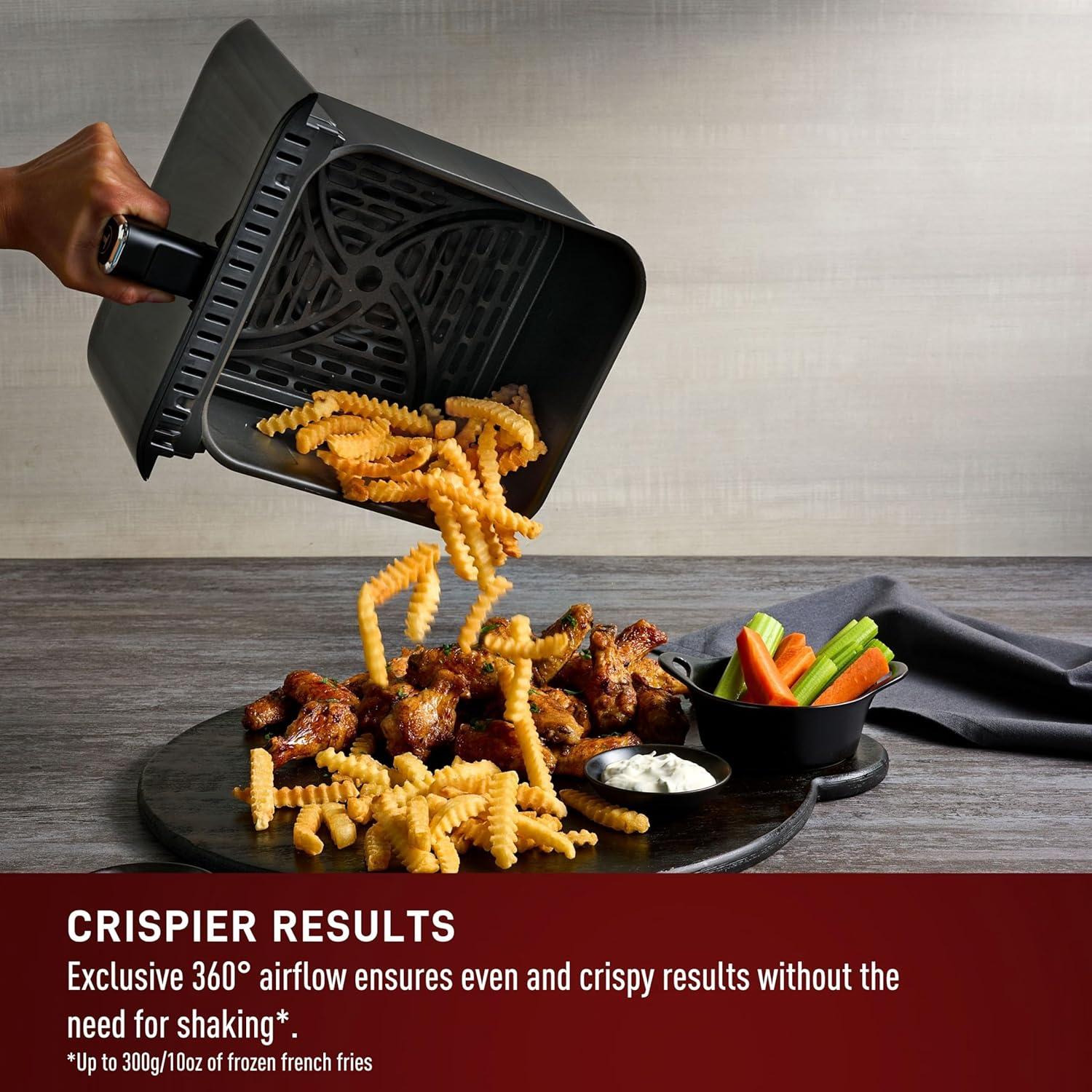 Freidora de Aire Tefal Infrarroja 6.3 Qt Digital 1550W