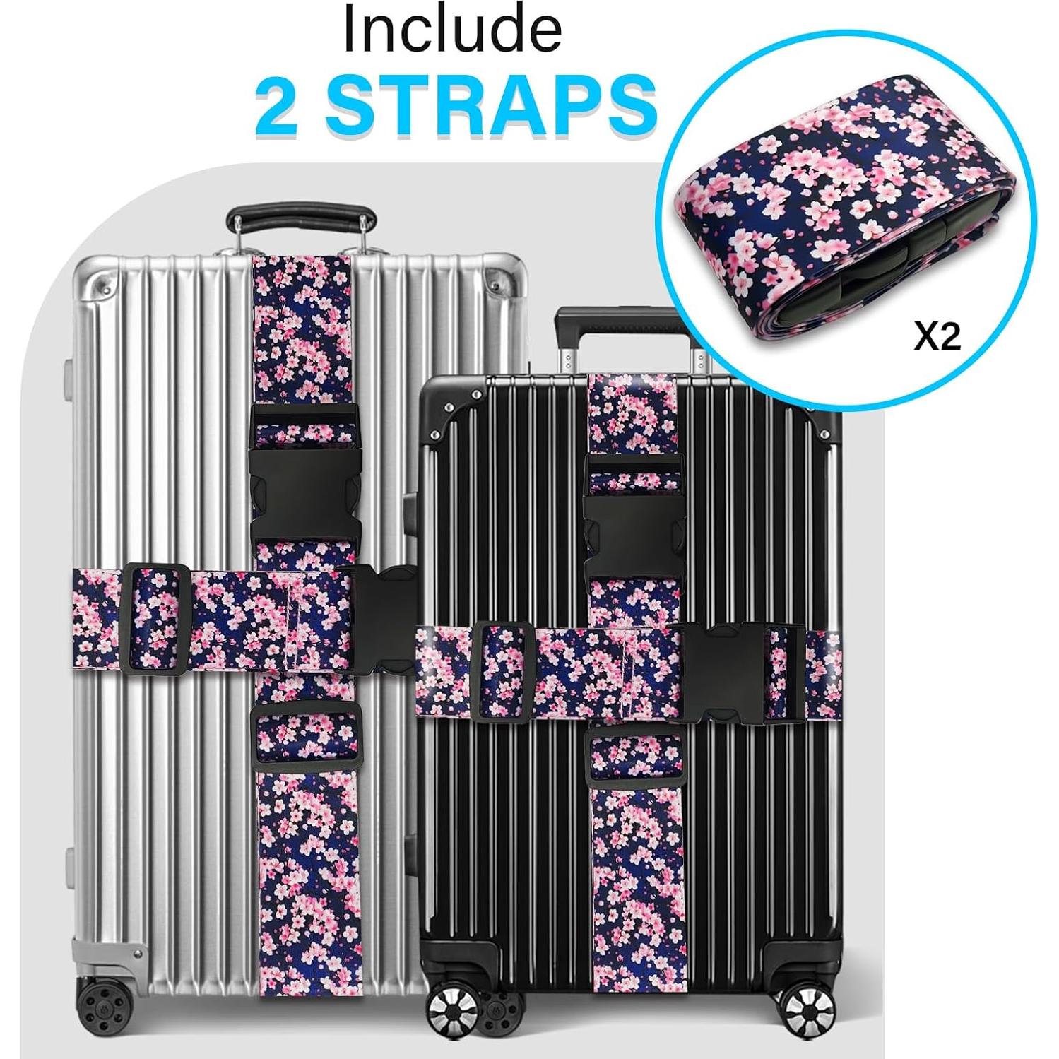Correa de Equipaje Ajustable POLEUVETLT Anime Sakura 181 kg