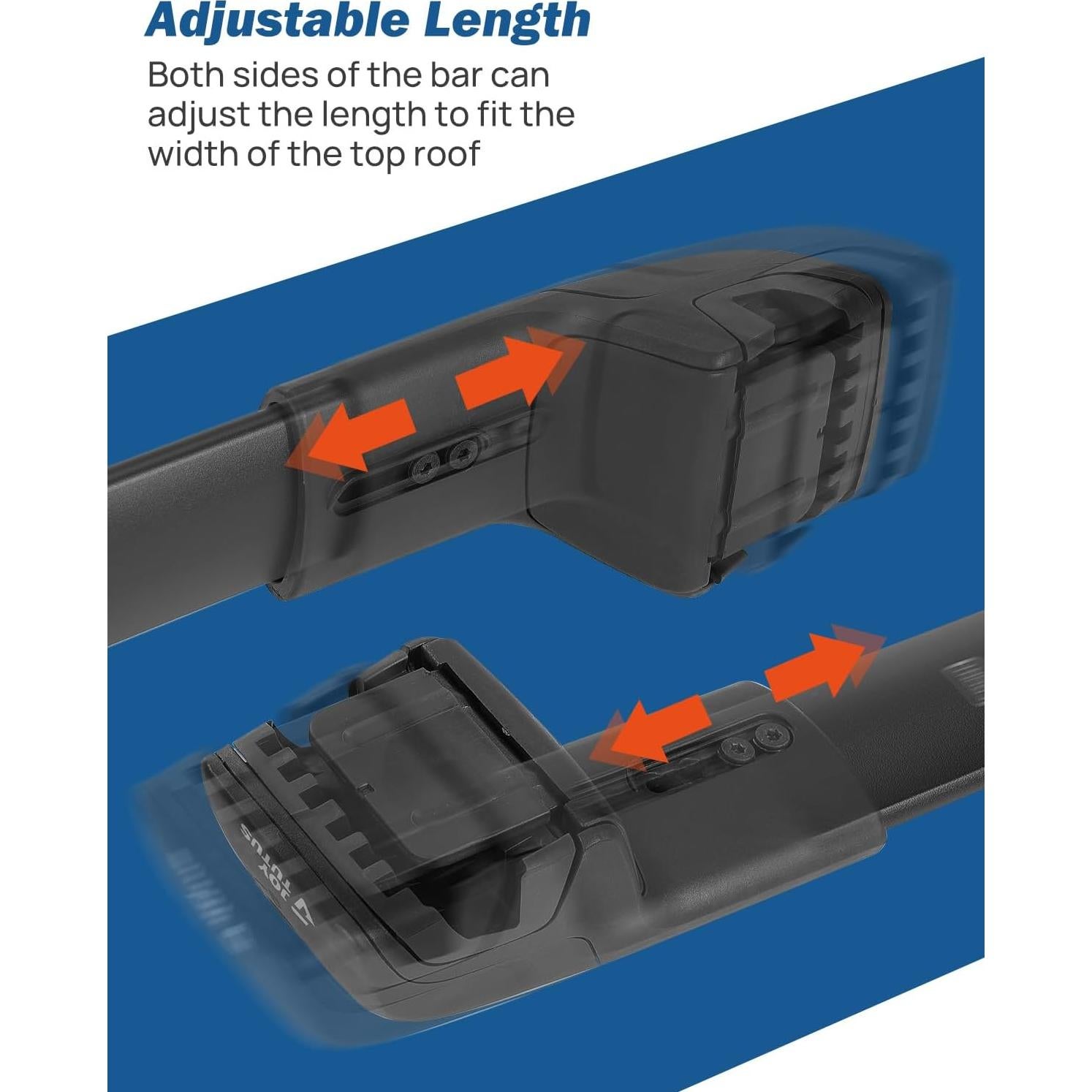 Barras Transversales JOYTUTUS para VW Tiguan 2018-2024 Antirrobo