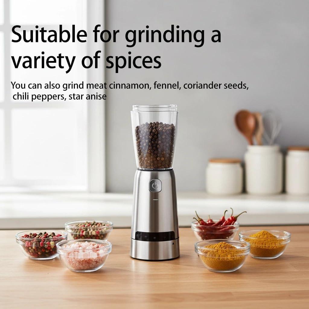 Juego de Molinillos Eléctricos de Sal y Pimienta FUSHUI 150ml