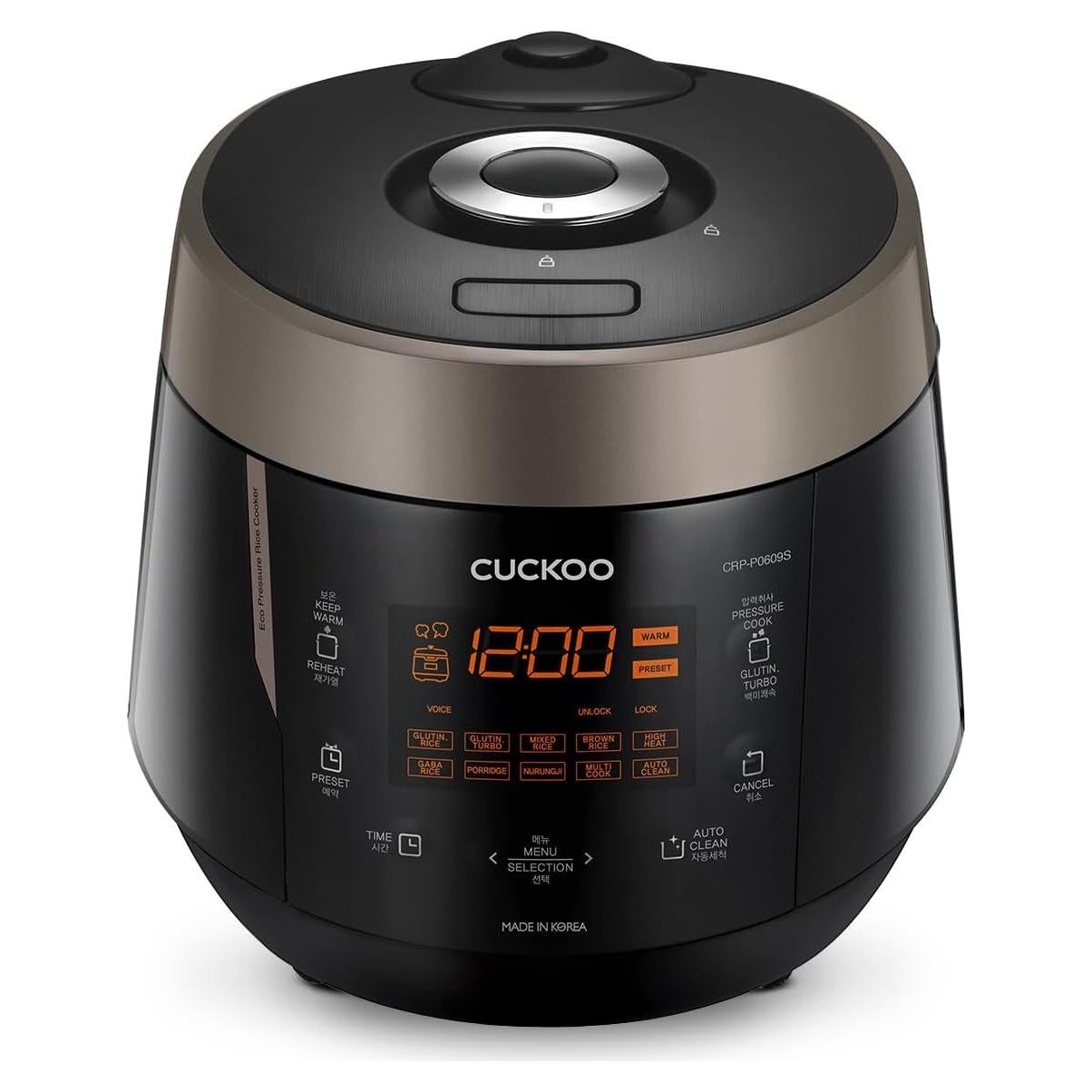 Olla Arrocera CUCKOO CRP-P0609S 6 Tazas Antiadherente