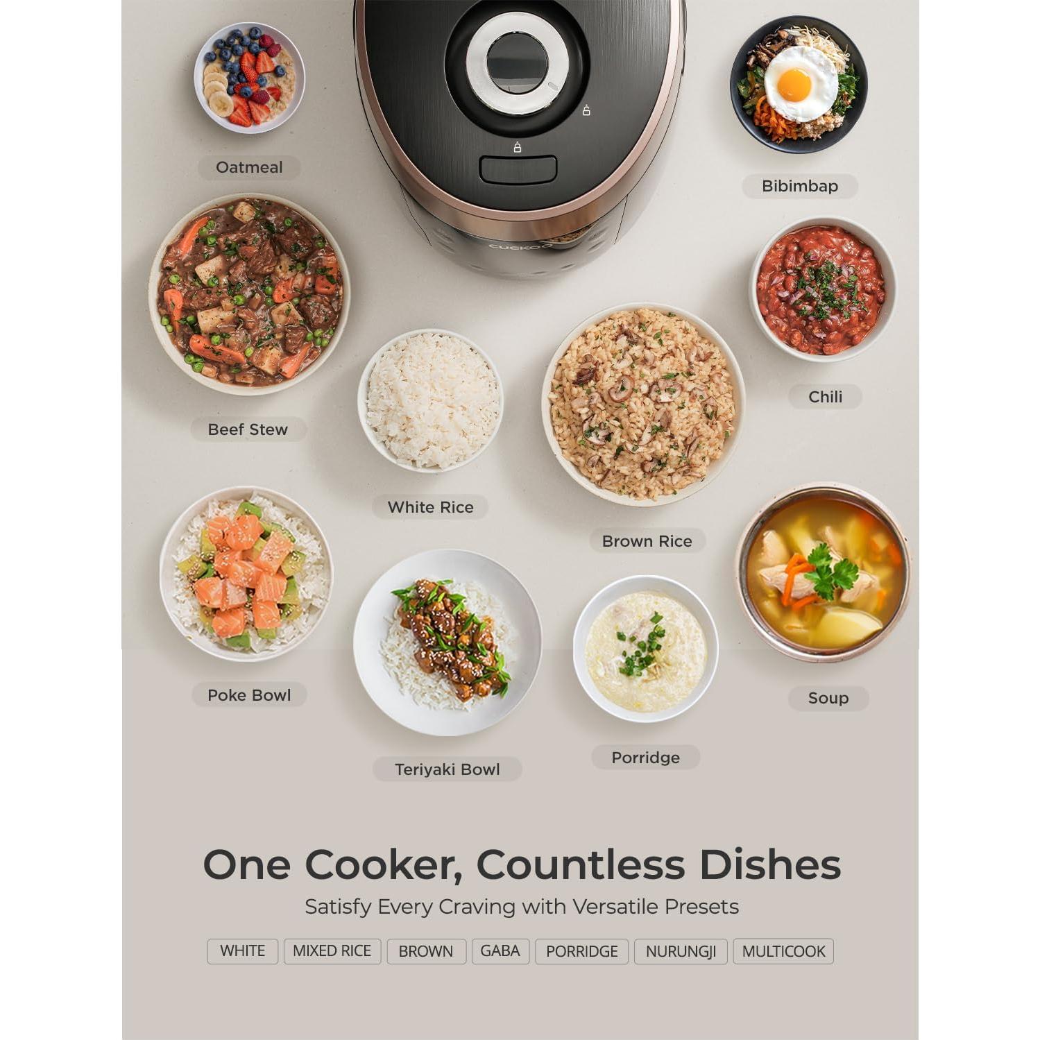 Olla Arrocera CUCKOO CRP-P0609S 6 Tazas Antiadherente