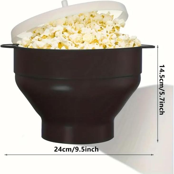 Tazón para Palomitas de Maíz Microondas Topnotchplace 1.9kg Silicona