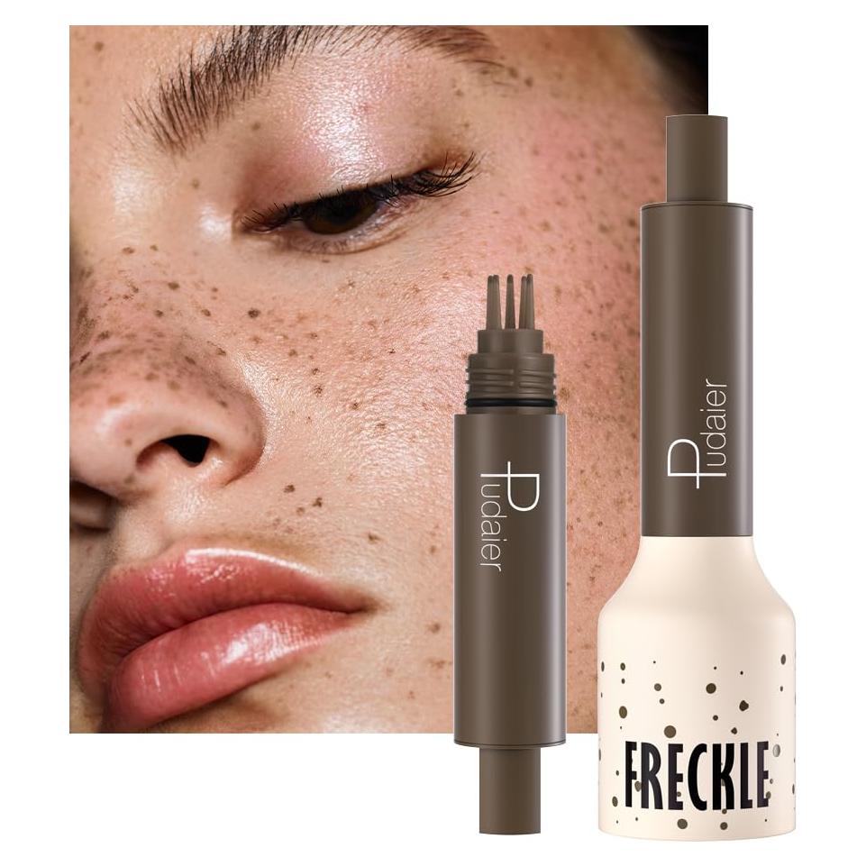 Bolígrafo de Sello de Pecas Falsas DIARIO BAISEN Castaño Ceniza